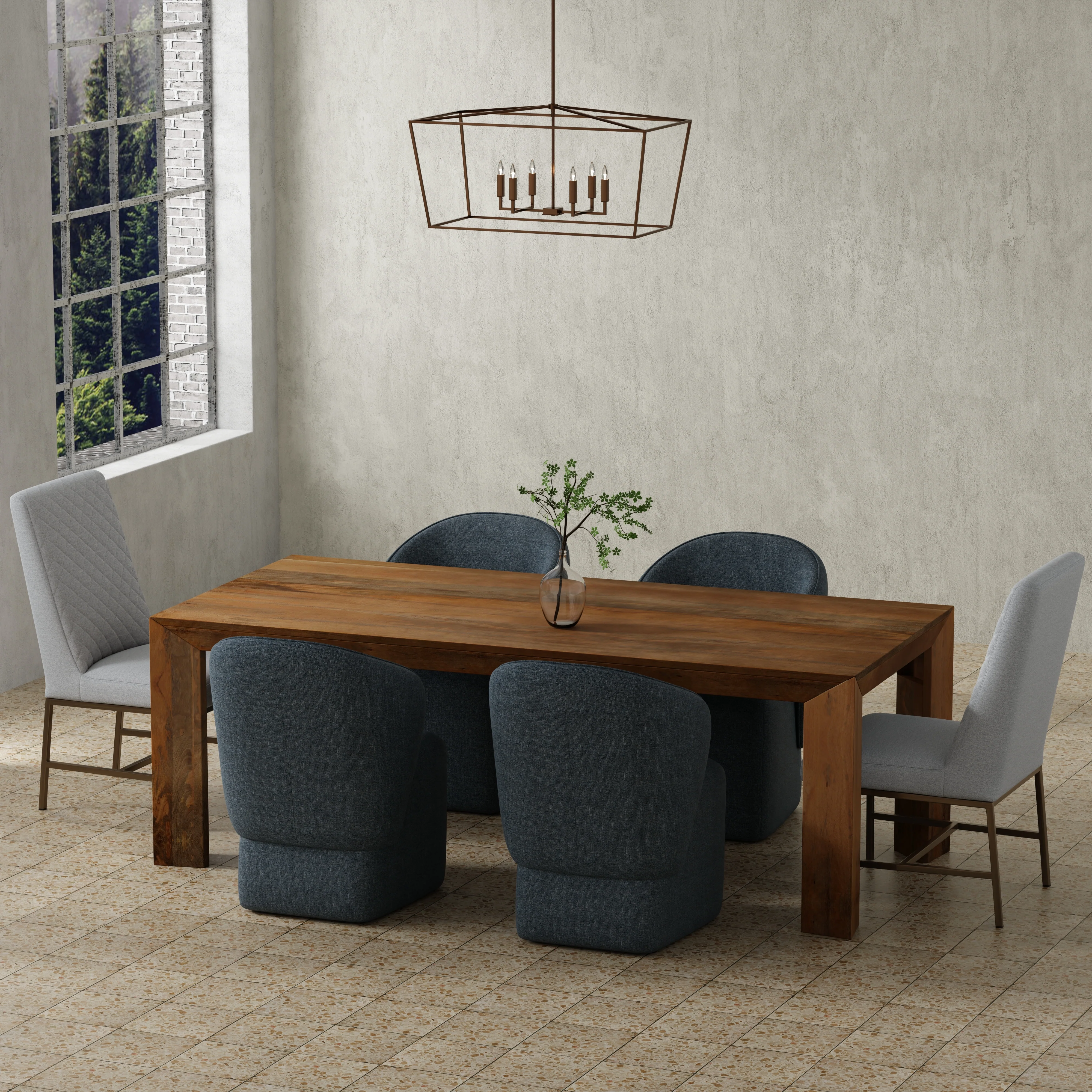 Parker House Crossings - Downtown Dining 86 In. Rectangular Dining Table - Image 5