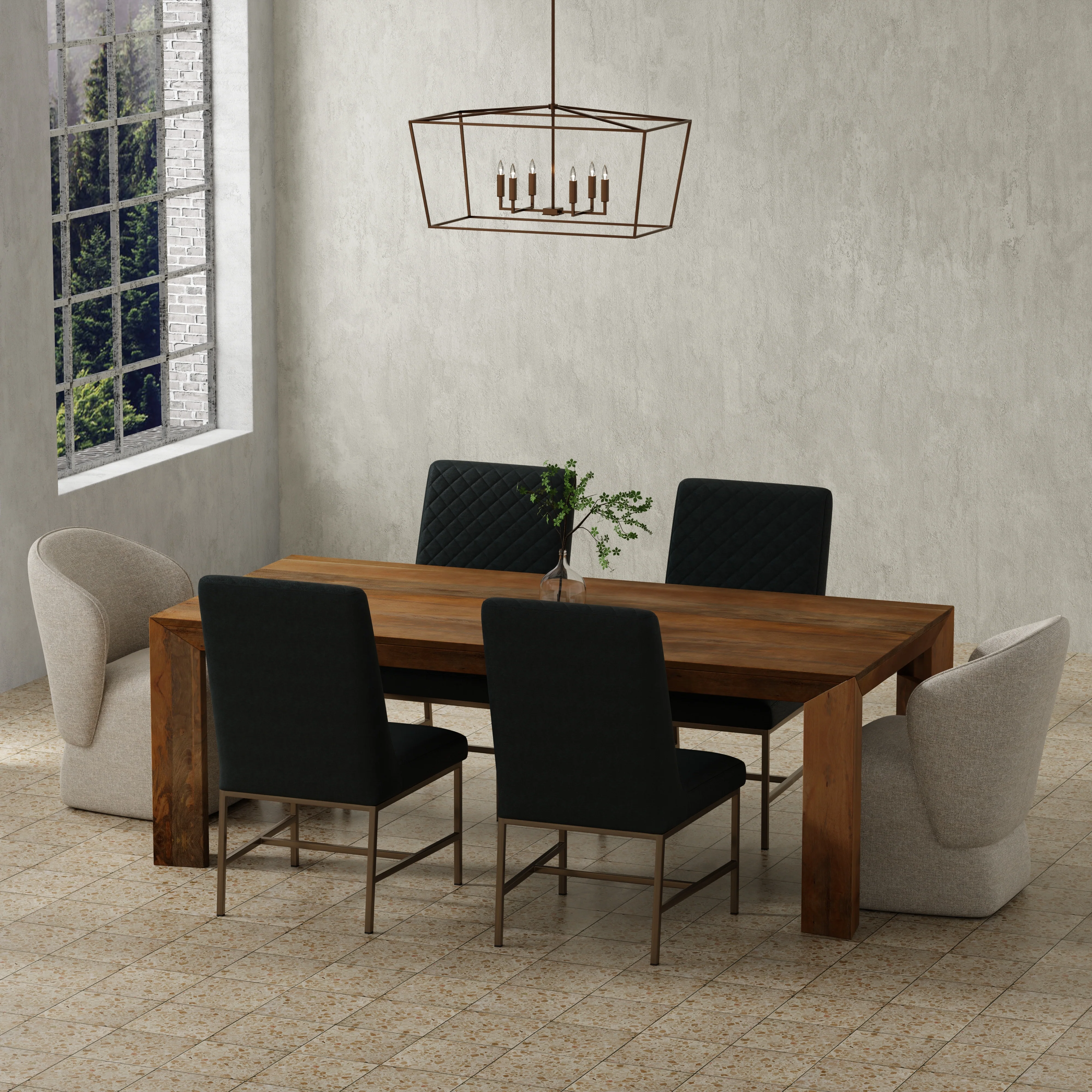Parker House Crossings - Downtown Dining 86 In. Rectangular Dining Table - Image 6
