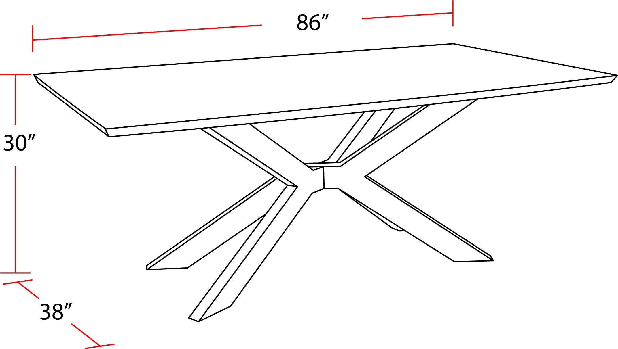 Parker House Crossings - Monaco Dining 86 In. Rectangular Dining Table With 4 Upholstered Chairs - DMON-5PC-86REC-DSLP-MTIV - Image 8