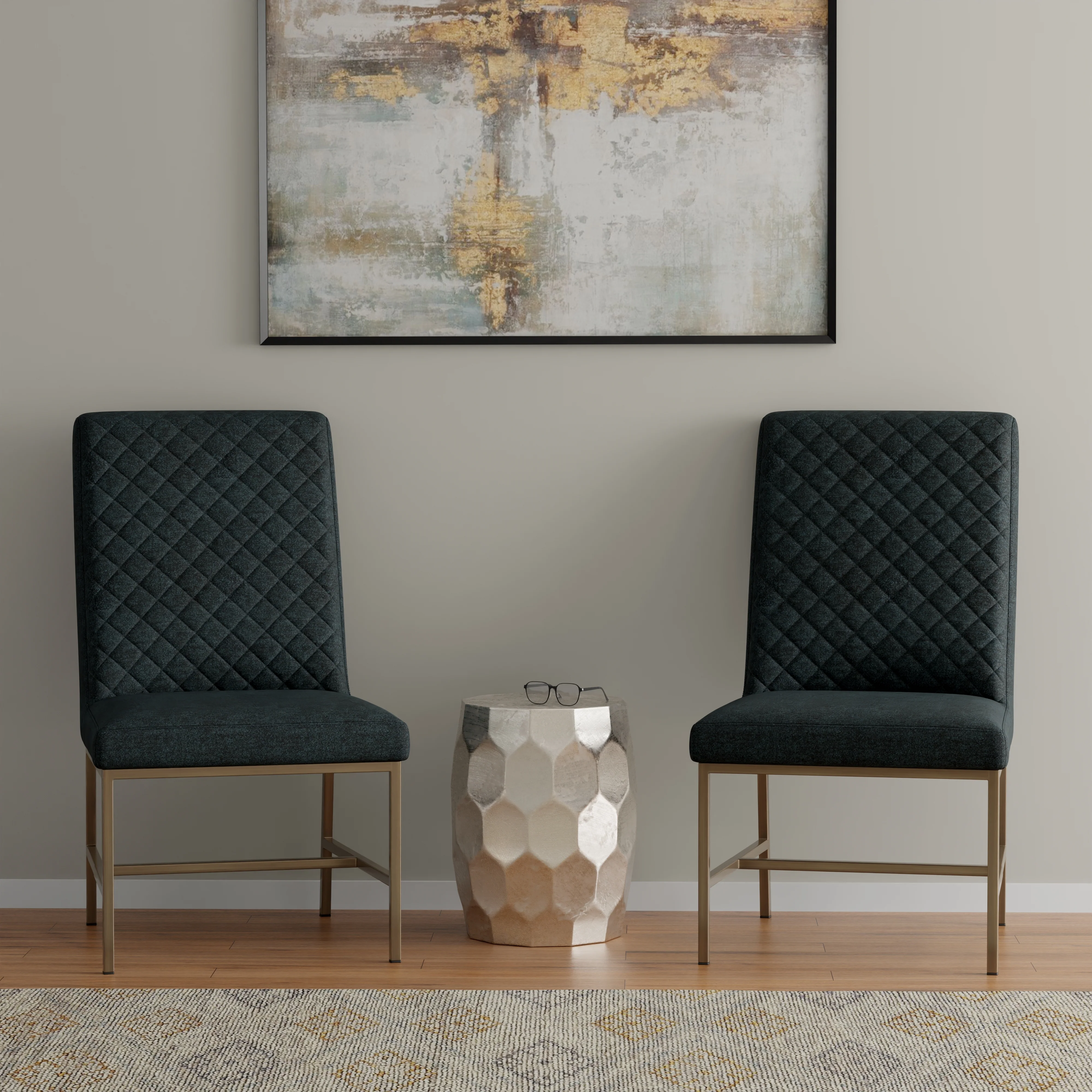 Parker House Diamond - Elise Navy Dining Chair (2/CTN Sold in pairs) - Image 5