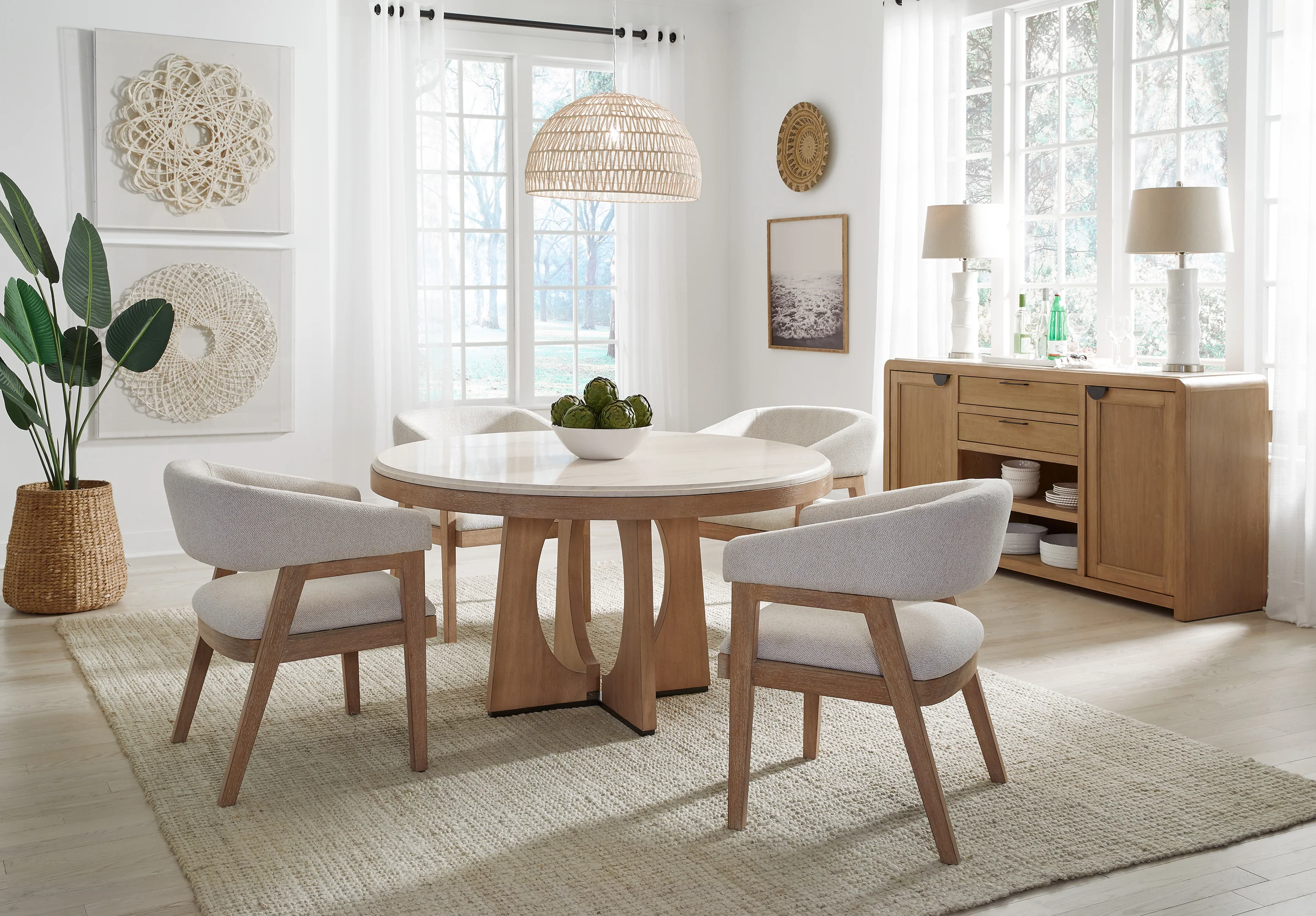 Parker House Escape - Dining 54 In. Round Dining Table - Image 3