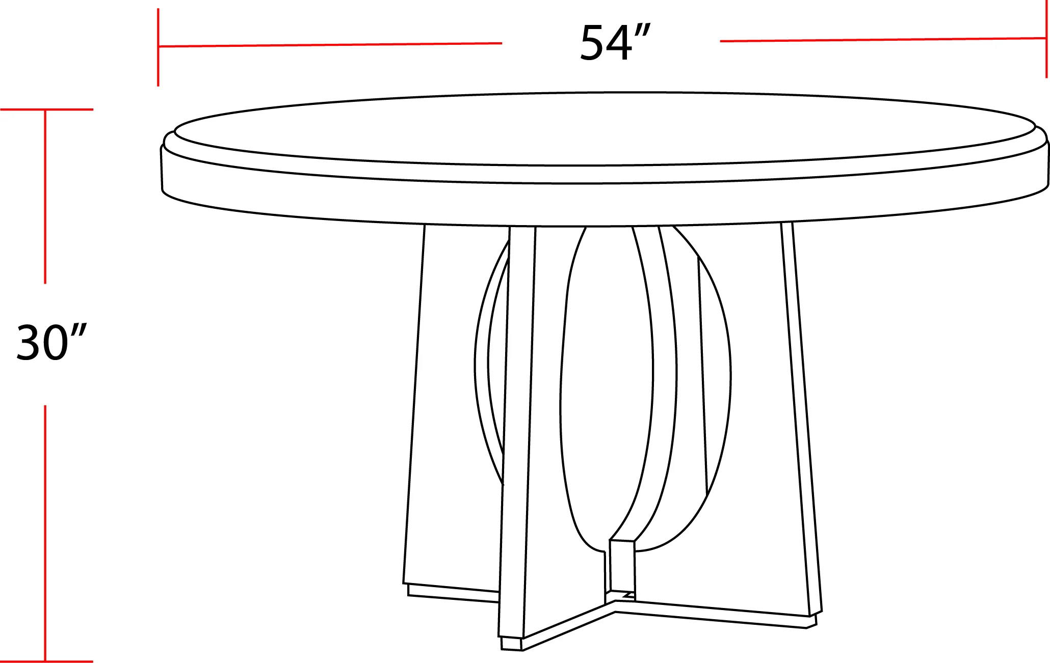 Parker House Escape - Dining 54 In. Round Dining Table - Image 7