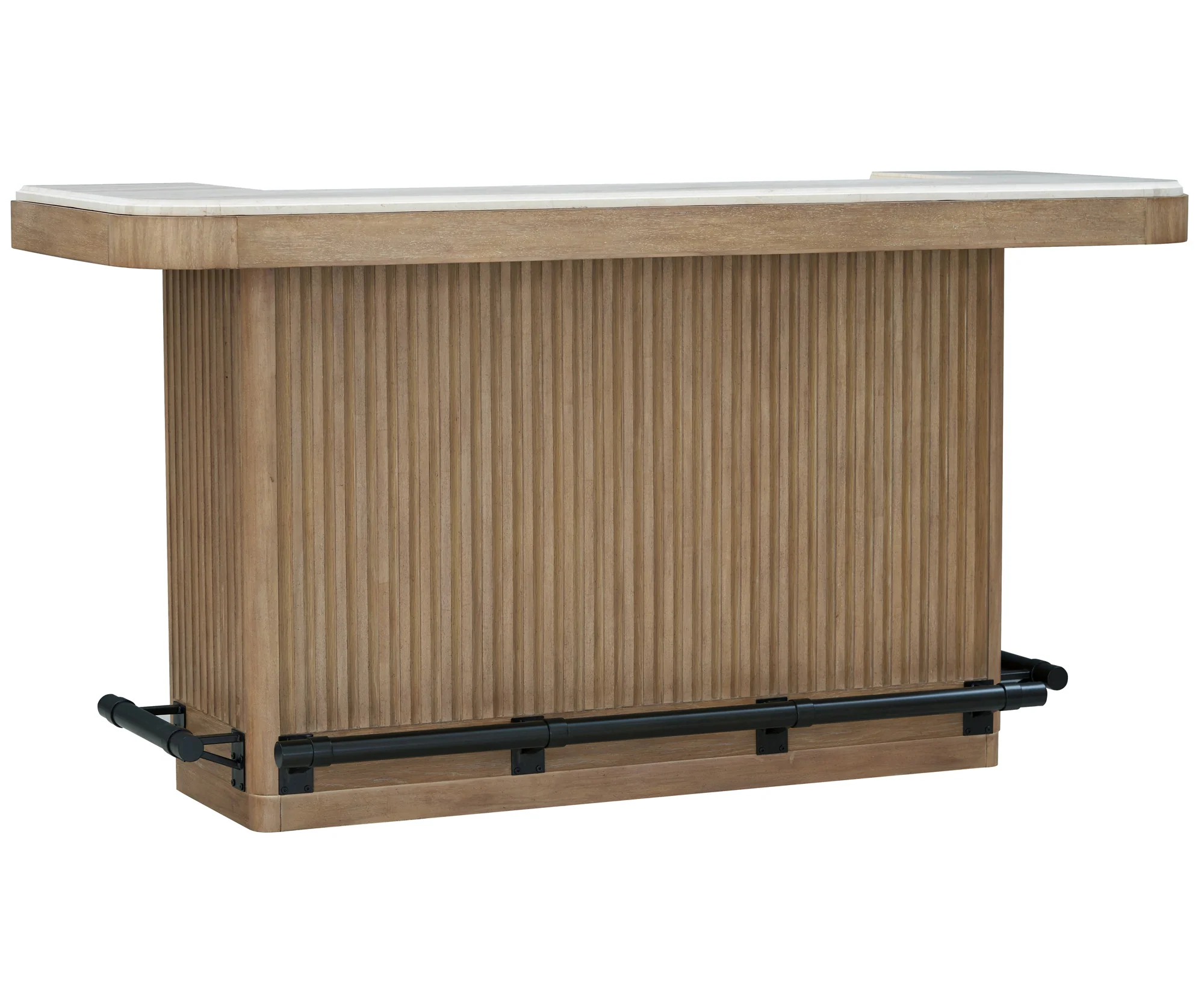 Parker House Escape - Dining 78 In. Bar with Stone Top - Image 2