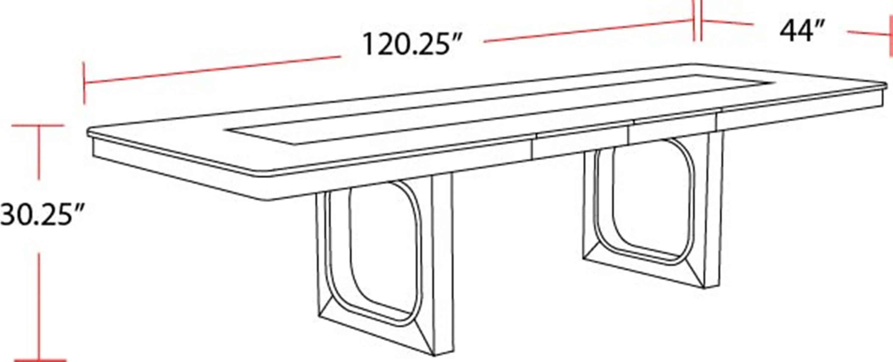 Parker House Escape - Dining 84 In. Extendable Dining Table - Image 9