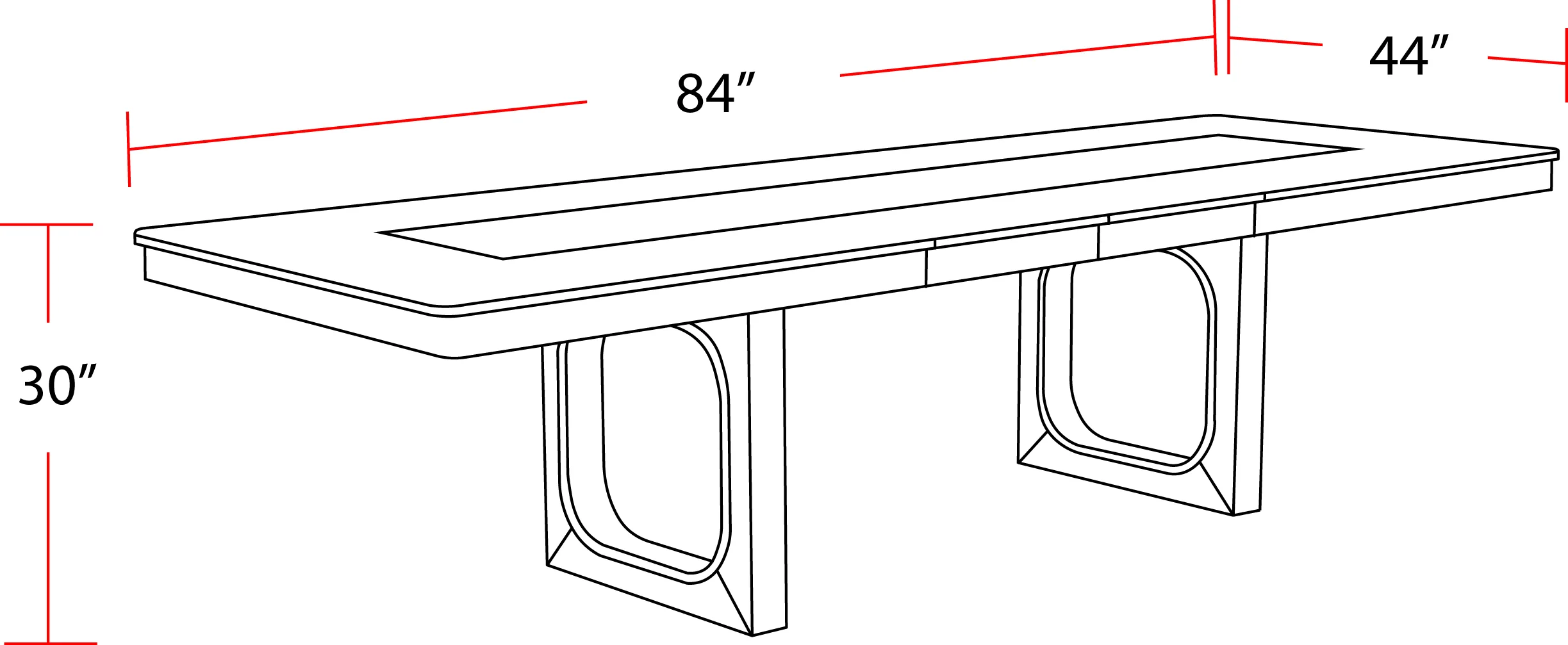 Parker House Escape - Dining 84 In. Rectangular Extendable Table With 8 Chairs - Image 6