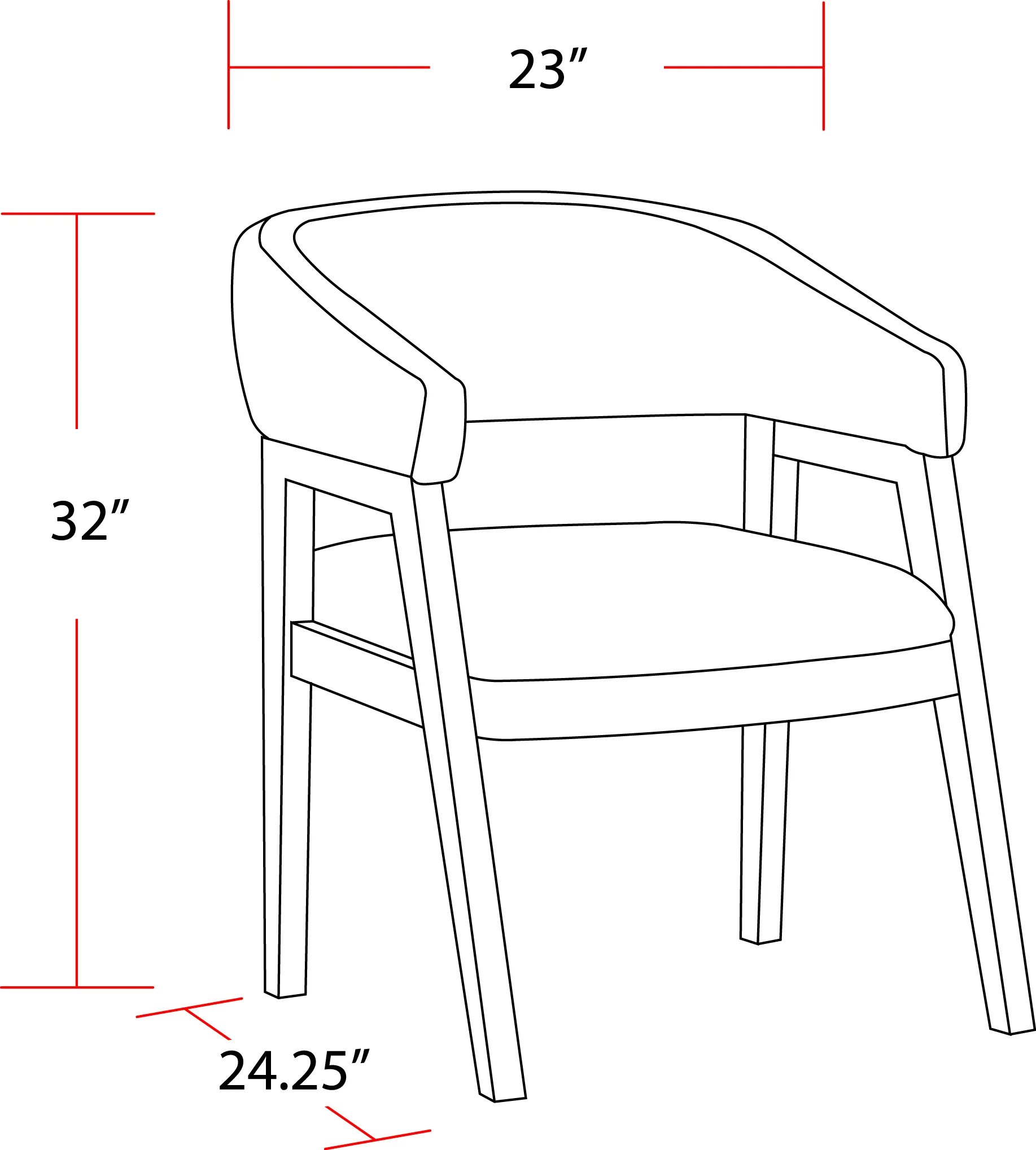 Parker House Escape - Dining Barrel Dining Chair (2/CTN Sold in pairs) - Image 8