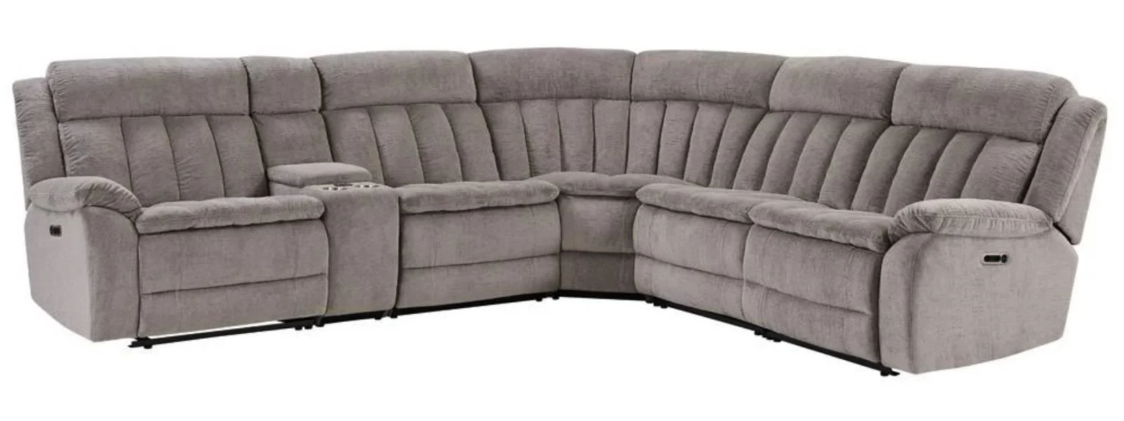Parker House Furniture Cuddler Power Left Arm Facing Recliner in Laurel Dove - Image 3