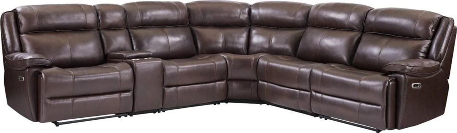 Parker House Furniture Eclipse Armless Chair in Florence Brown - Image 2