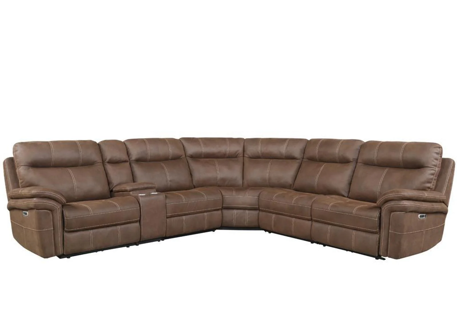 Parker House Mason Power Right Arm Facing Recliner in Dark Kahlua - Image 3