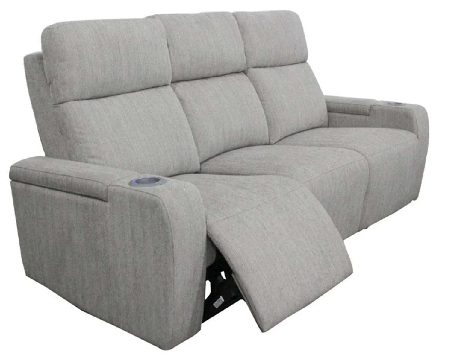 Parker House Orpheus Power Drop Down Console Sofa in Bisque - Image 4