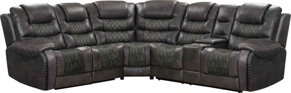 Parker House Outlaw Armless Recliner in Stallion - Image 2