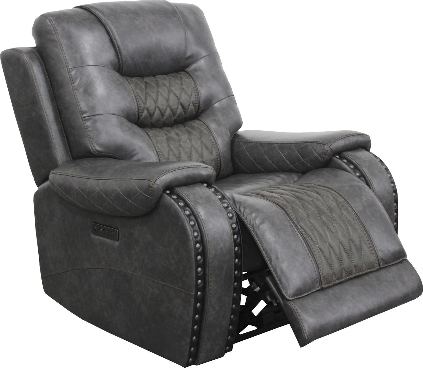 Parker House Outlaw Power Recliner in Stallion - Image 3