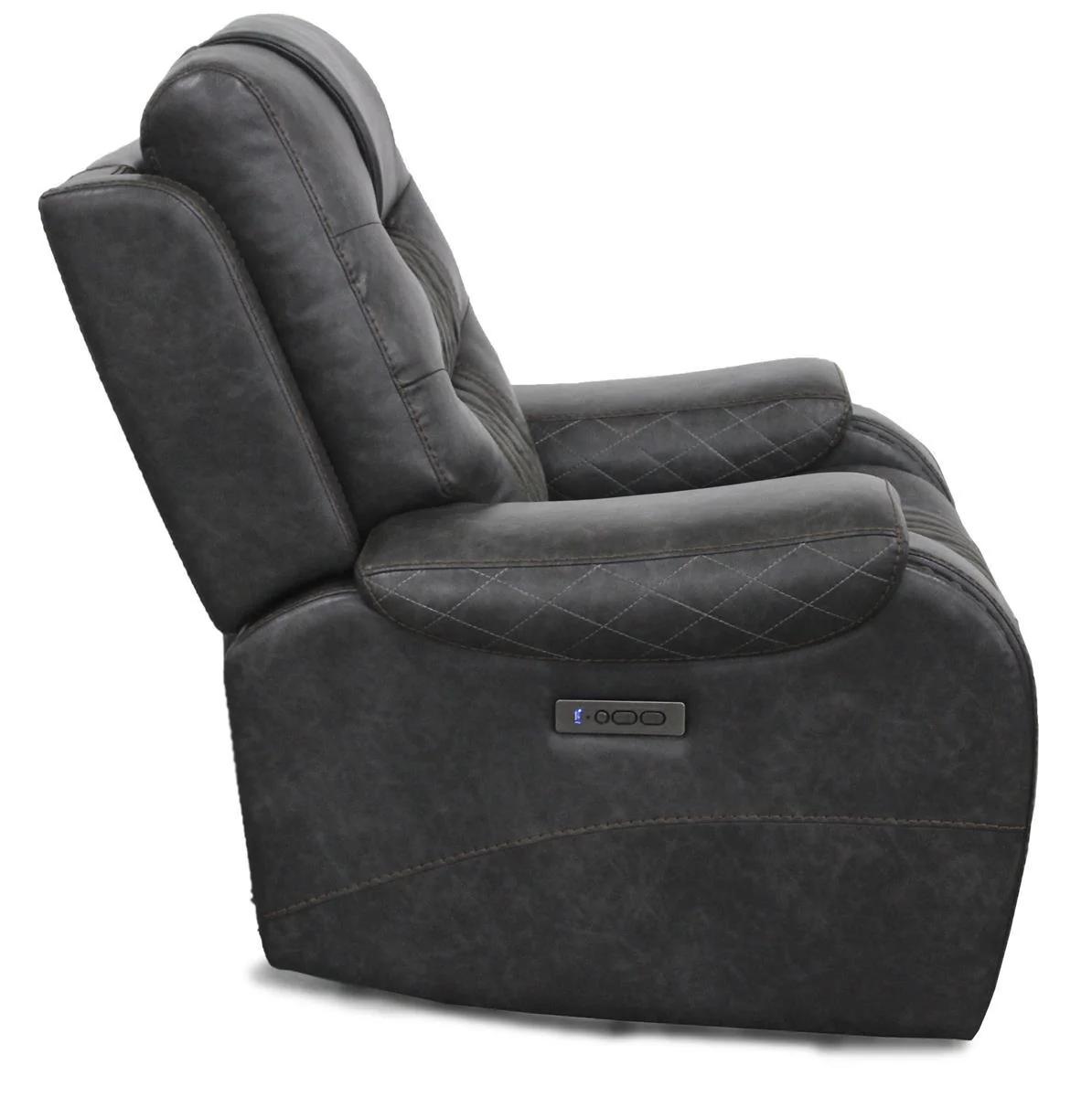 Parker House Outlaw Power Recliner in Stallion - Image 4