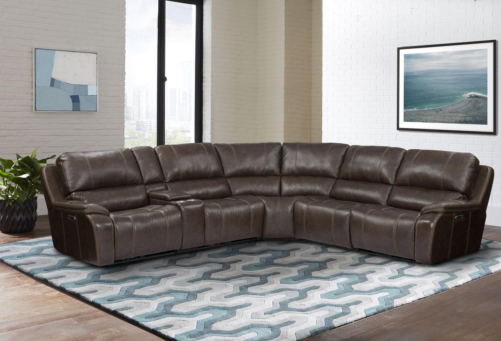 Parker House Potter LAF Chair Recliner PWR w/USB & PWR Headrest in Walnut - Image 2