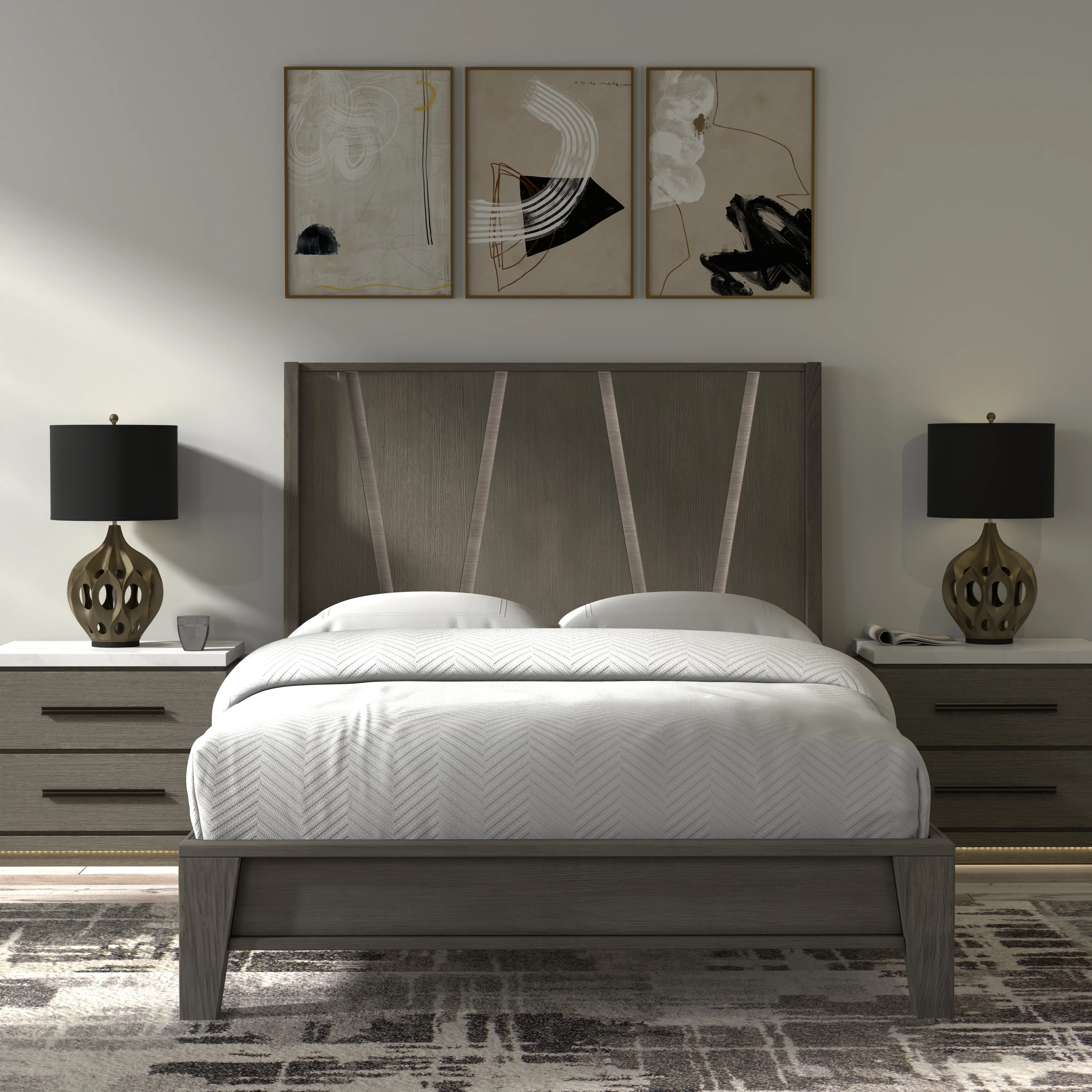 Parker House Pure Modern Bedroom King Panel Bed - Image 4