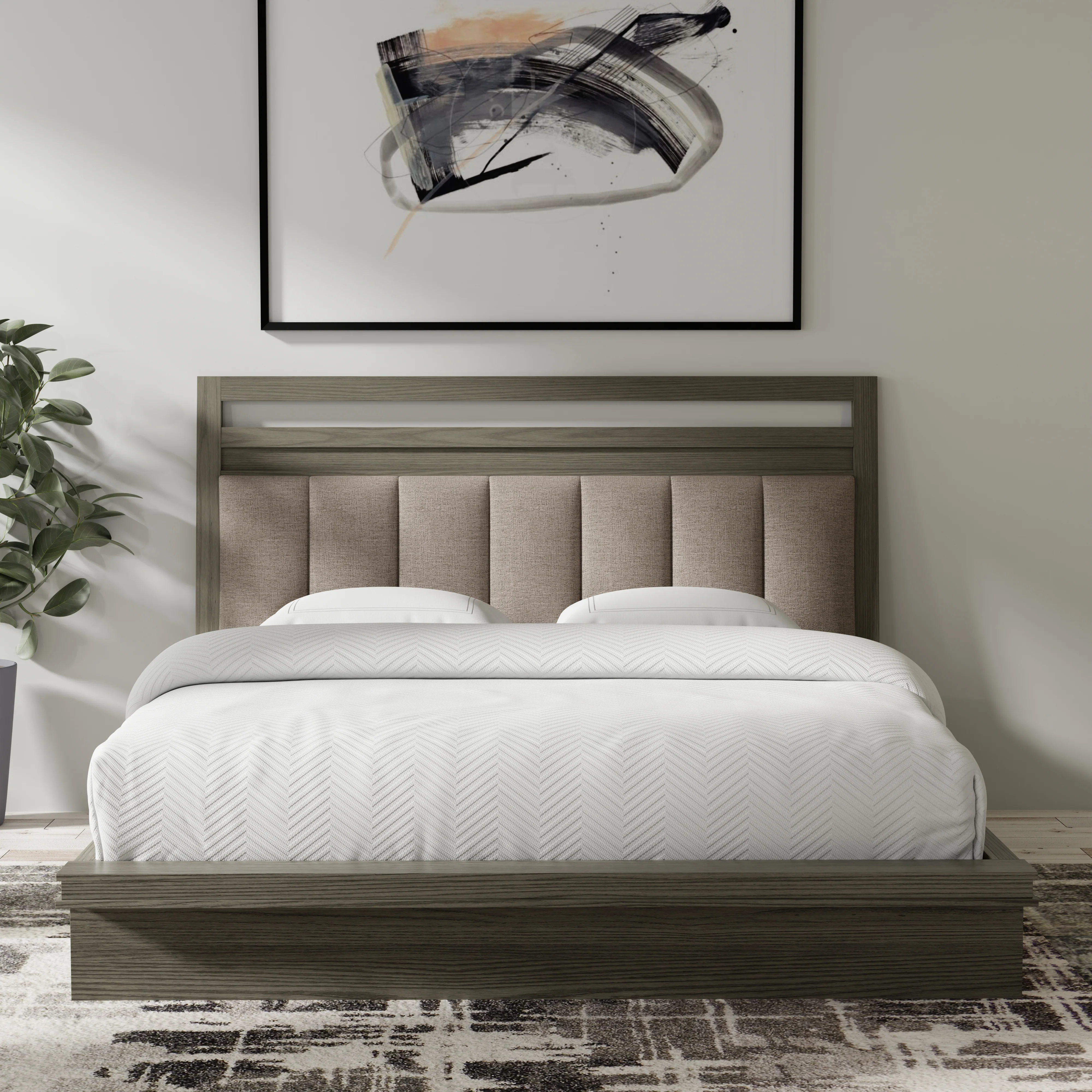 Parker House Pure Modern Bedroom King Platform Bed - Image 3