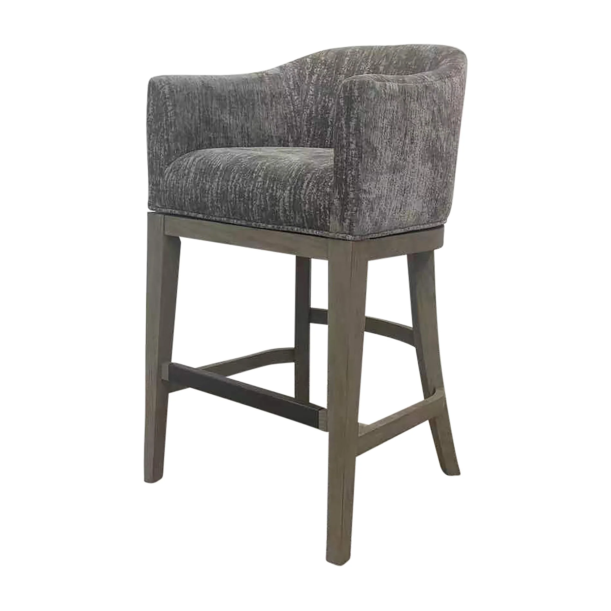 Parker House Pure Modern Dining Upholstered Swivel Barstool - Image 2