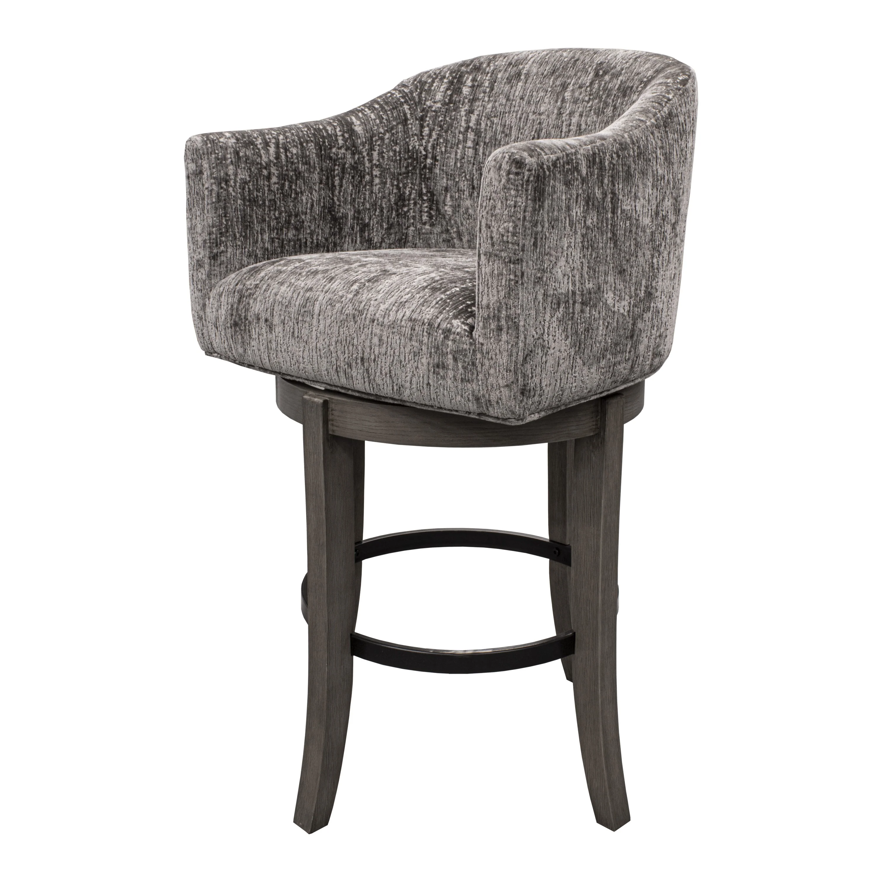 Parker House Pure Modern Dining Upholstered Swivel Barstool - Image 4