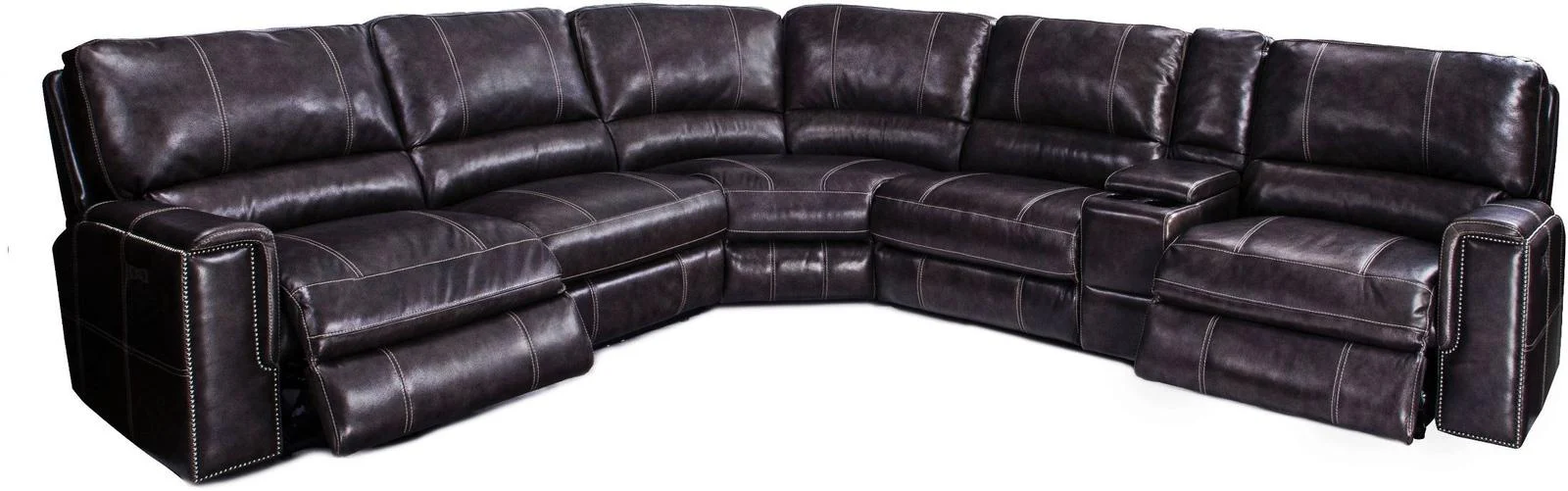Parker House Salinger LAF Chair Recliner PWR w/USB & PWR Headrest in Twilight - Image 2