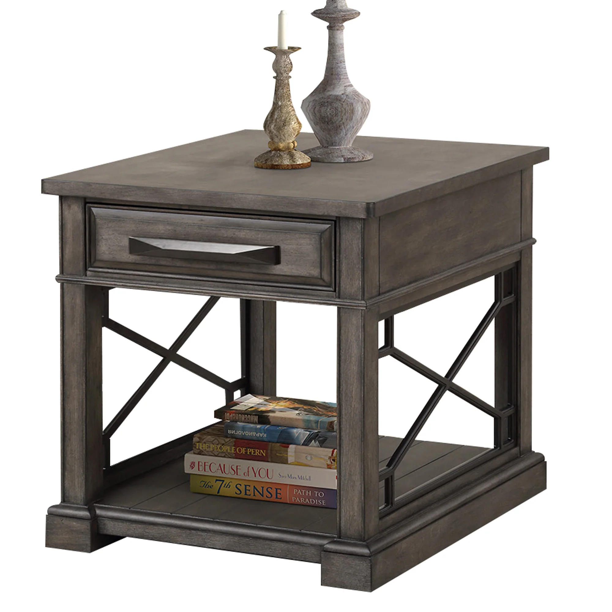 Parker House Sundance - Smokey Grey End Table - Image 2
