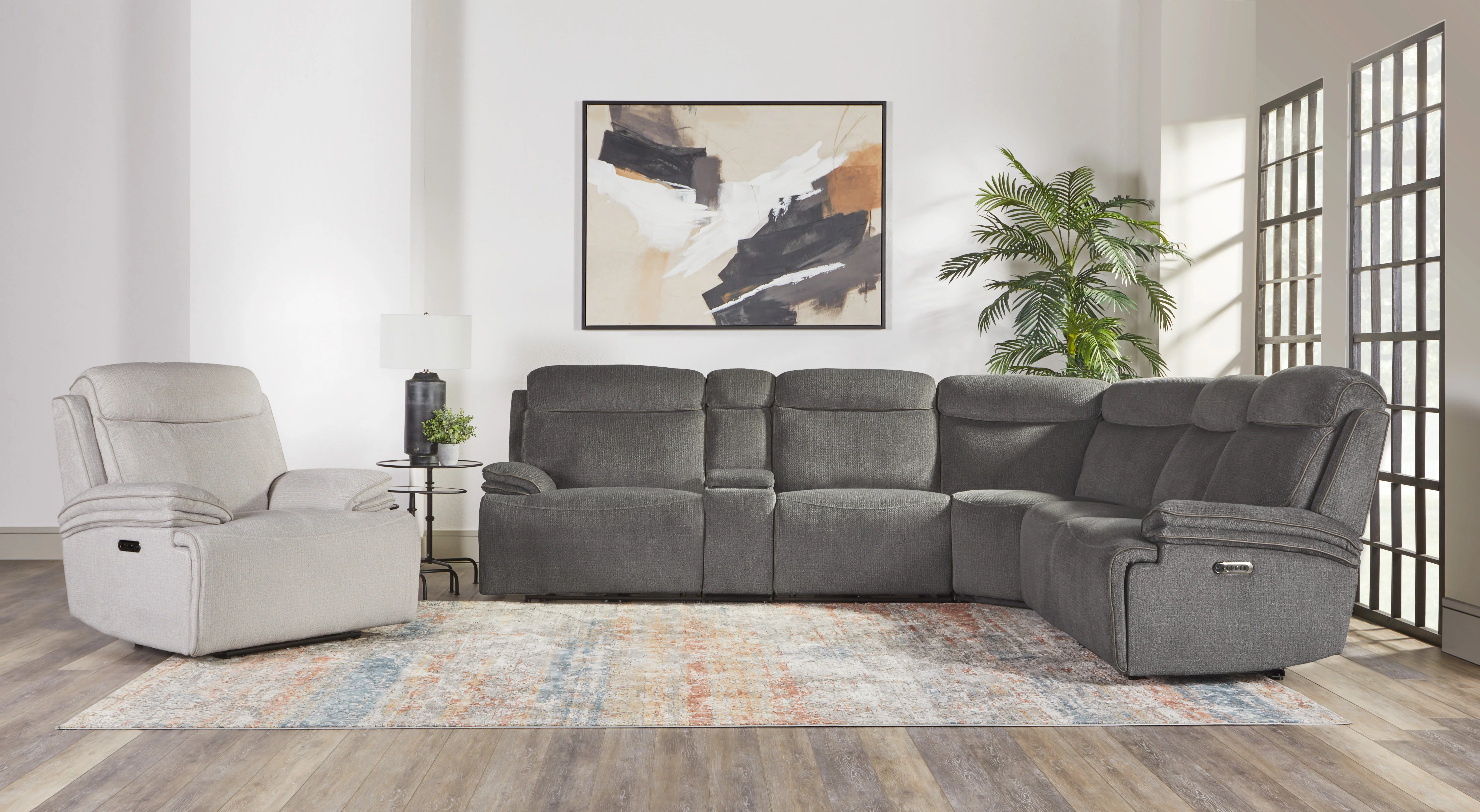 Parker Living Alpine - Airy Midnight 6pc Package (811LPHZ, 811RPHZ, 810PHZ, 840T, 850, 860T) - Image 7