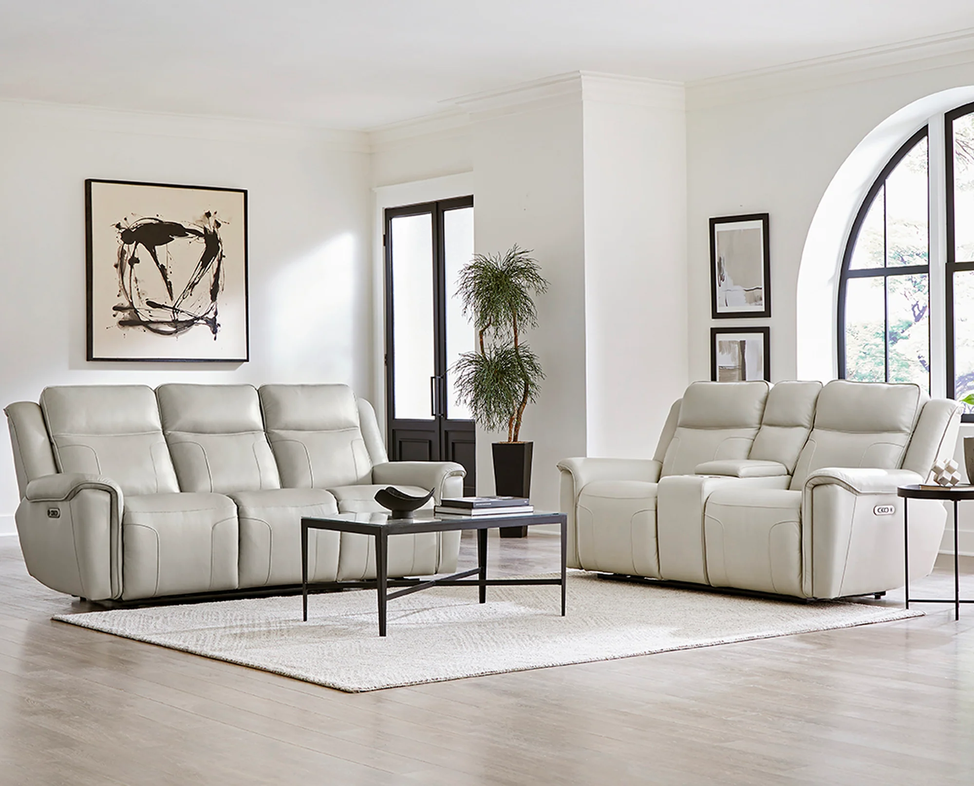 Parker Living Atlantis - Whisper Ivory Power Reclining Zero Gravity Sofa - Image 3