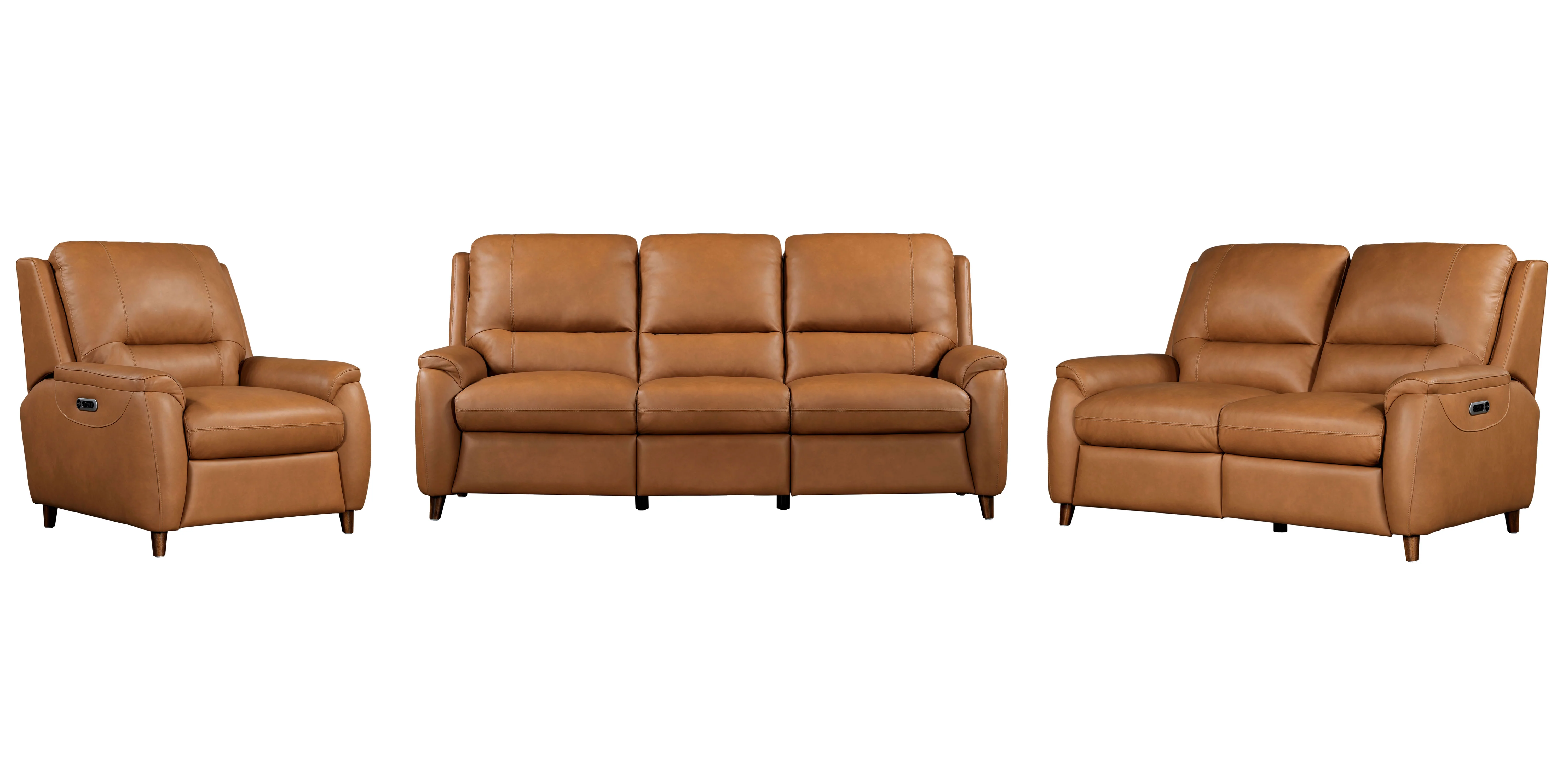 Parker Living Austin - Caramel Cream Power Reclining Sofa, Loveseat and Recliner - Image 2