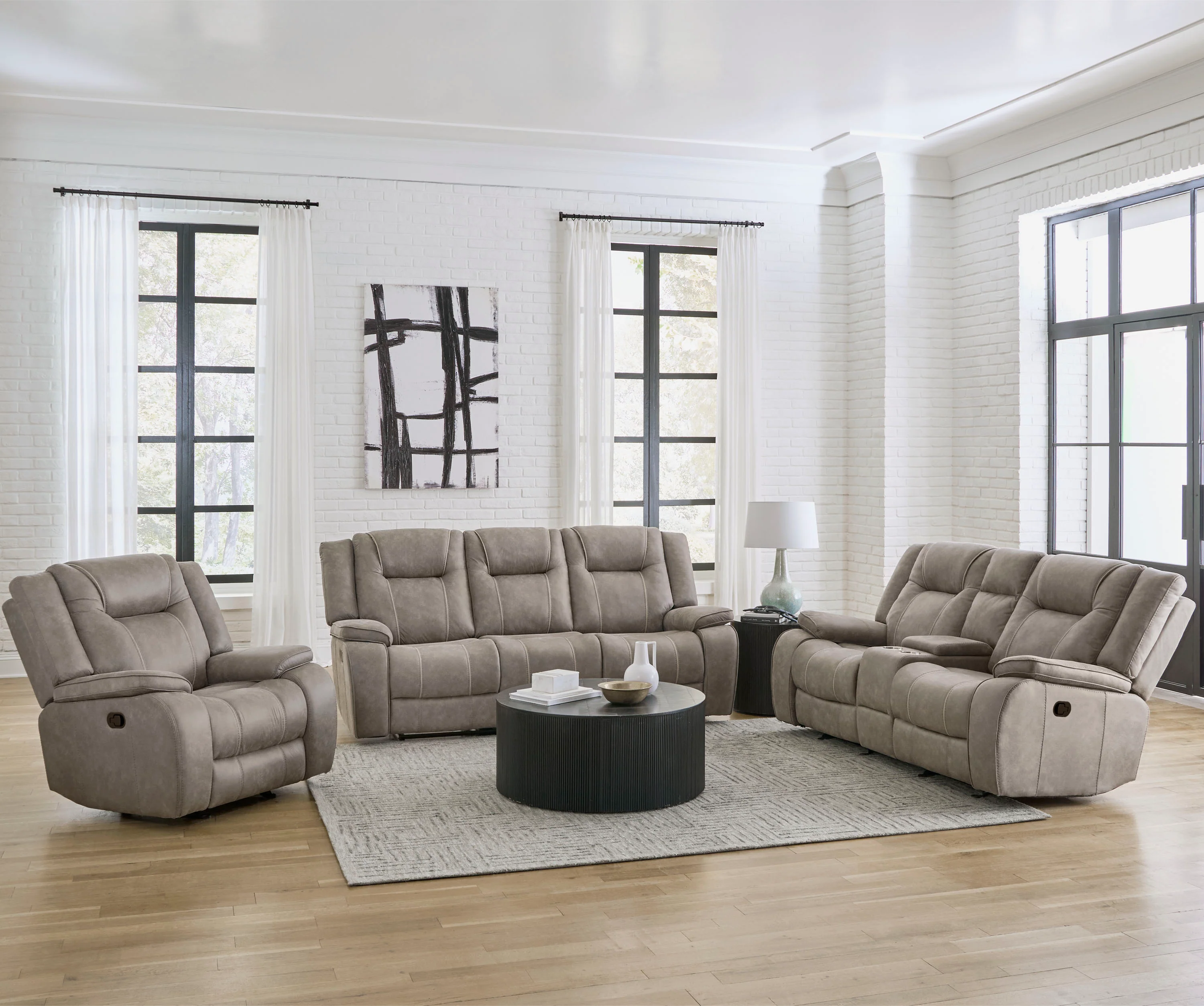 Parker Living Blake - Desert Taupe Glider Recliner - Image 3
