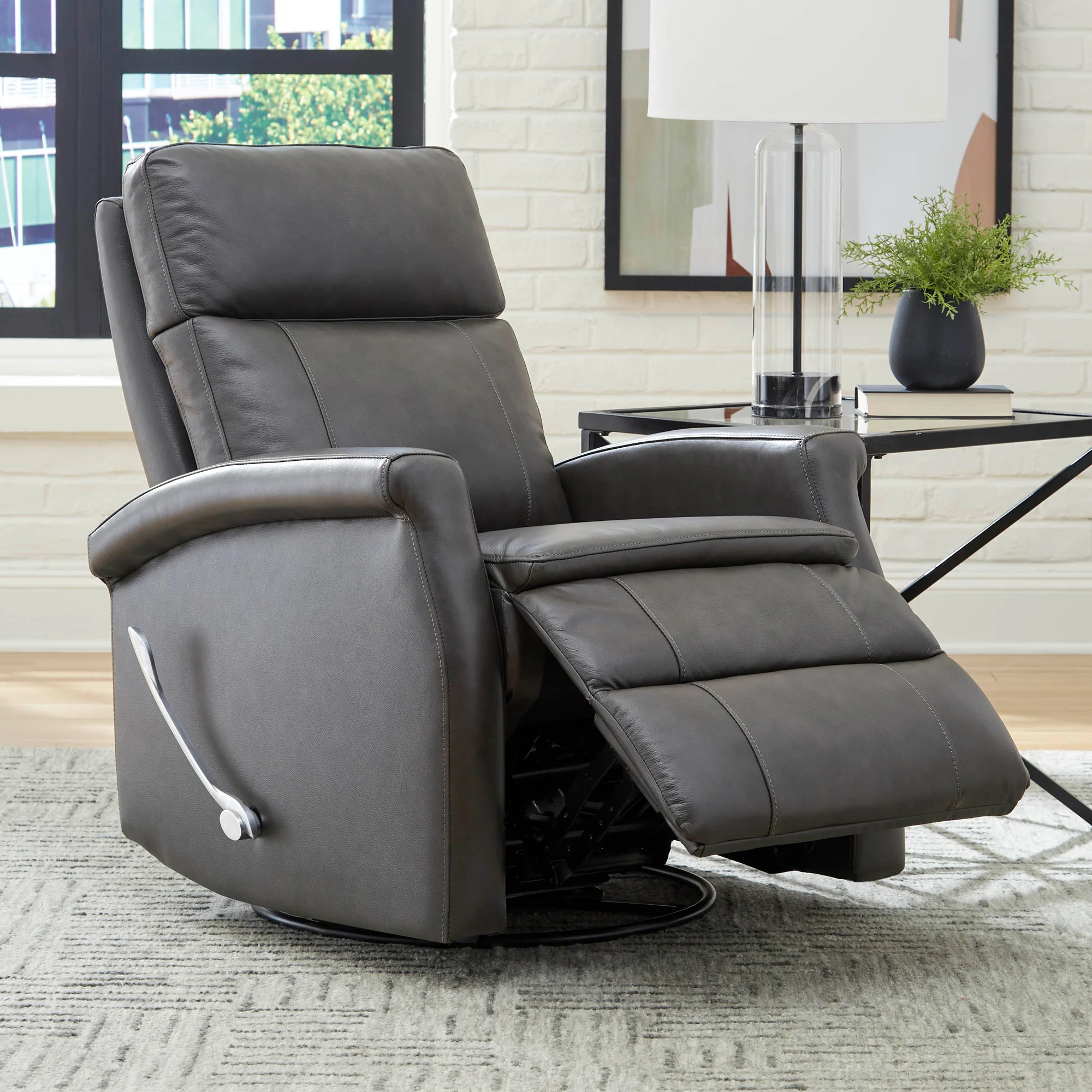 Parker Living Bristol - Raven Swivel Glider Recliner - Image 3