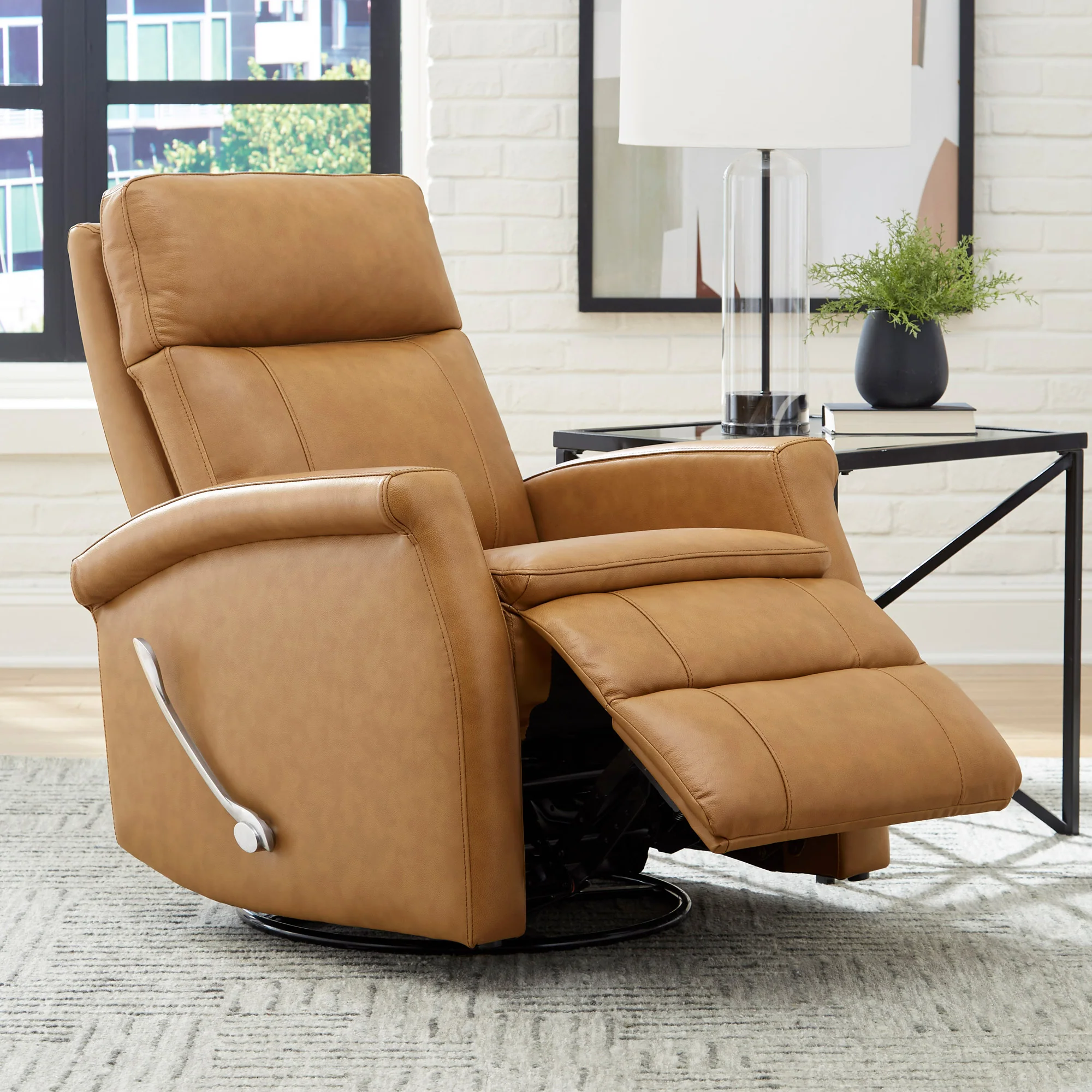 Parker Living Bristol - Russet Swivel Glider Recliner - Image 3