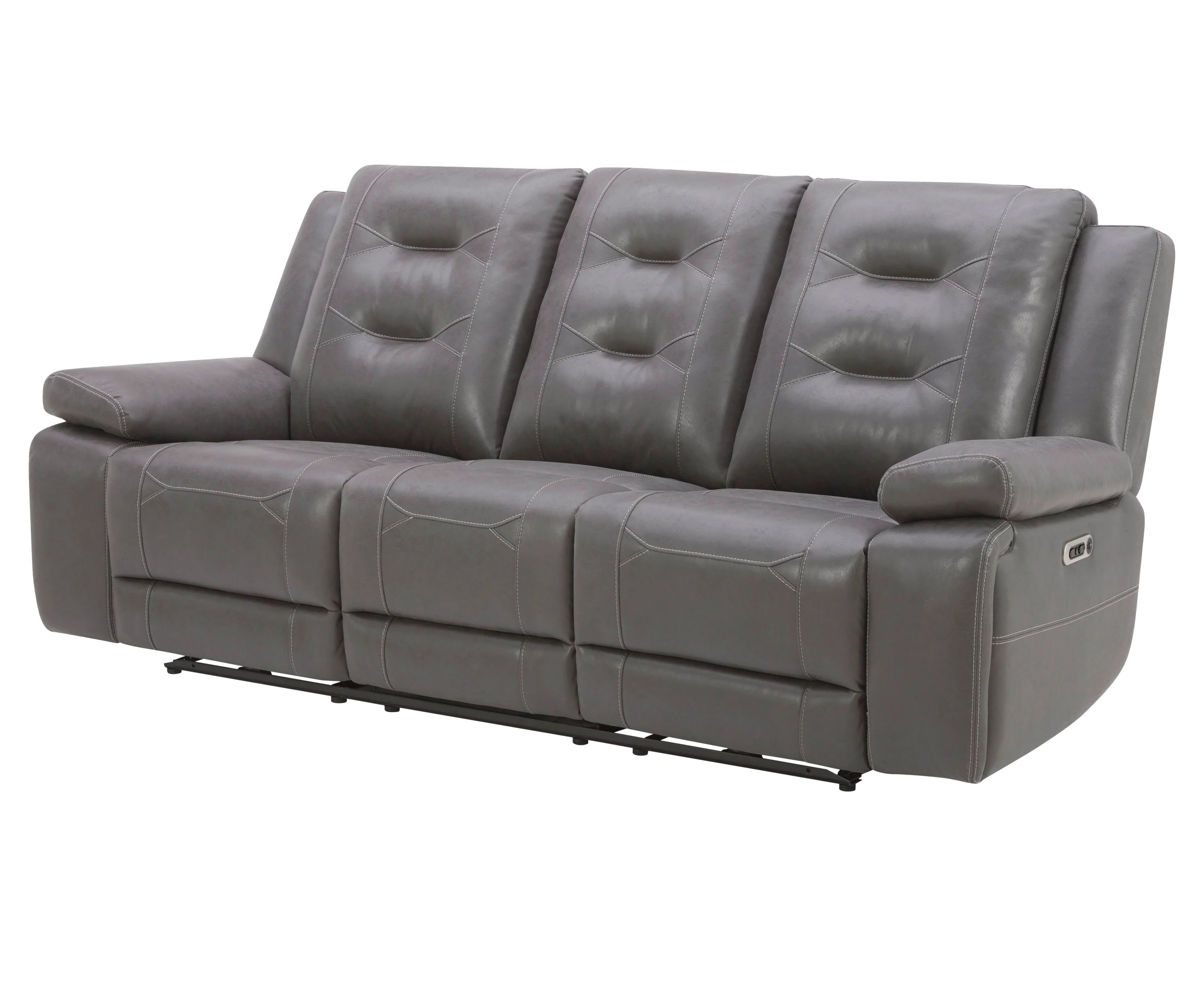 Parker Living Caldwell - Tahoe Charcoal Power Reclining Sofa and Loveseat - Image 6