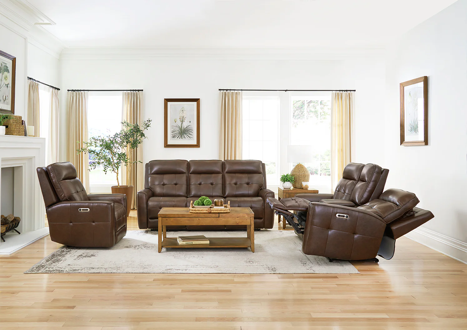 Parker Living Canterbury - Acorn Power Reclining Zero Gravity Sofa - Image 5