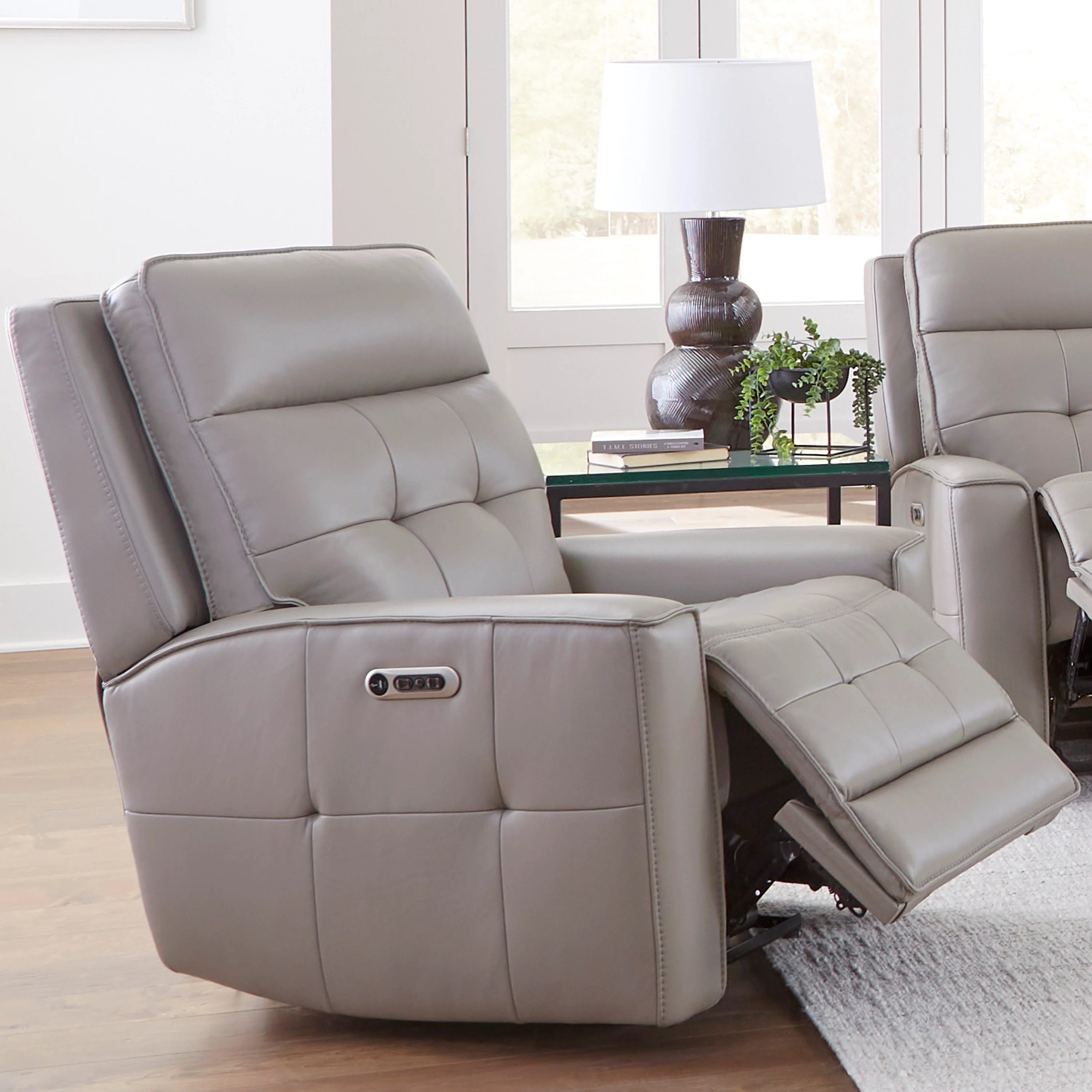 Parker Living Canterbury - Pewter Power Reclining Zero Gravity Sofa and Recliner - Image 4