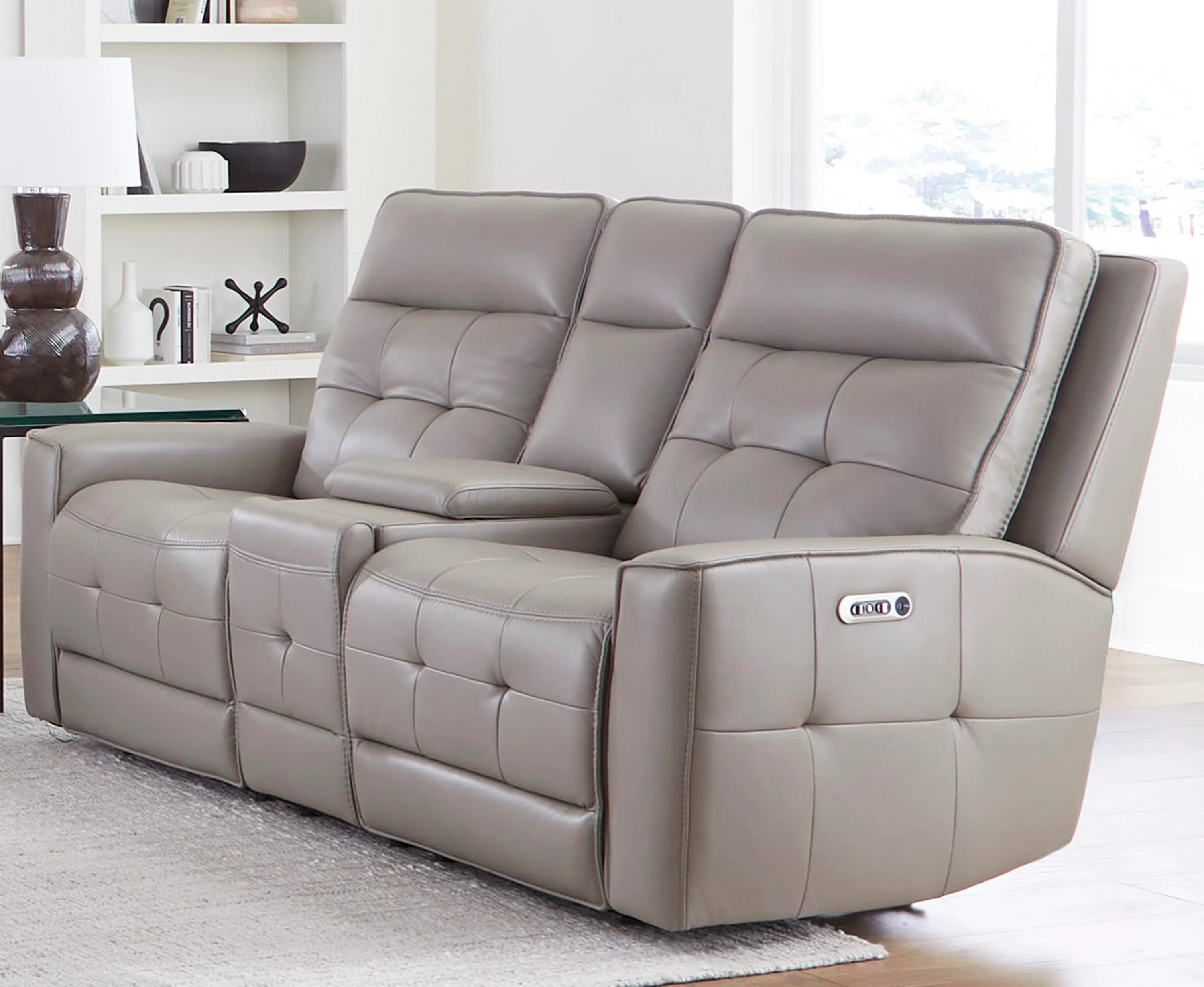 Parker Living Canterbury - Pewter Power Reclining Zero Gravity Sofa Loveseat and Recliner - Image 5