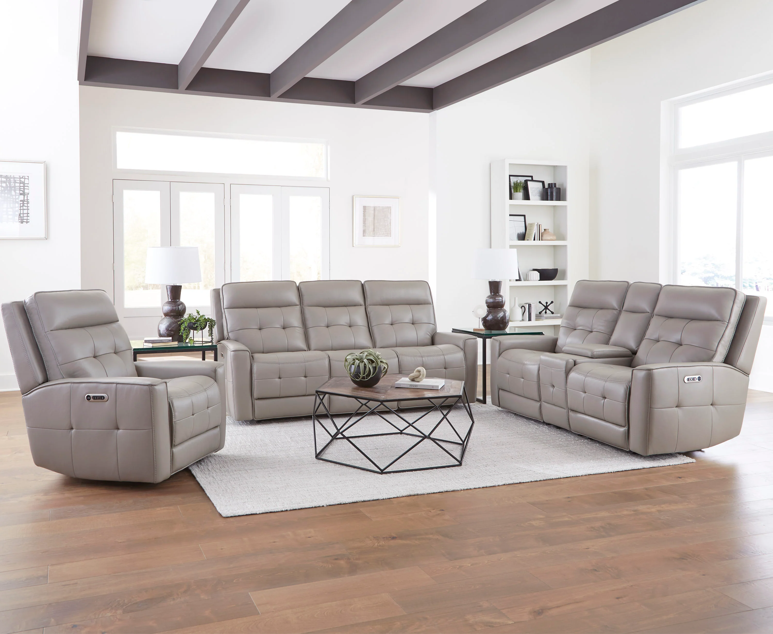 Parker Living Canterbury - Pewter Power Zero Gravity Recliner Two Pack - Image 3