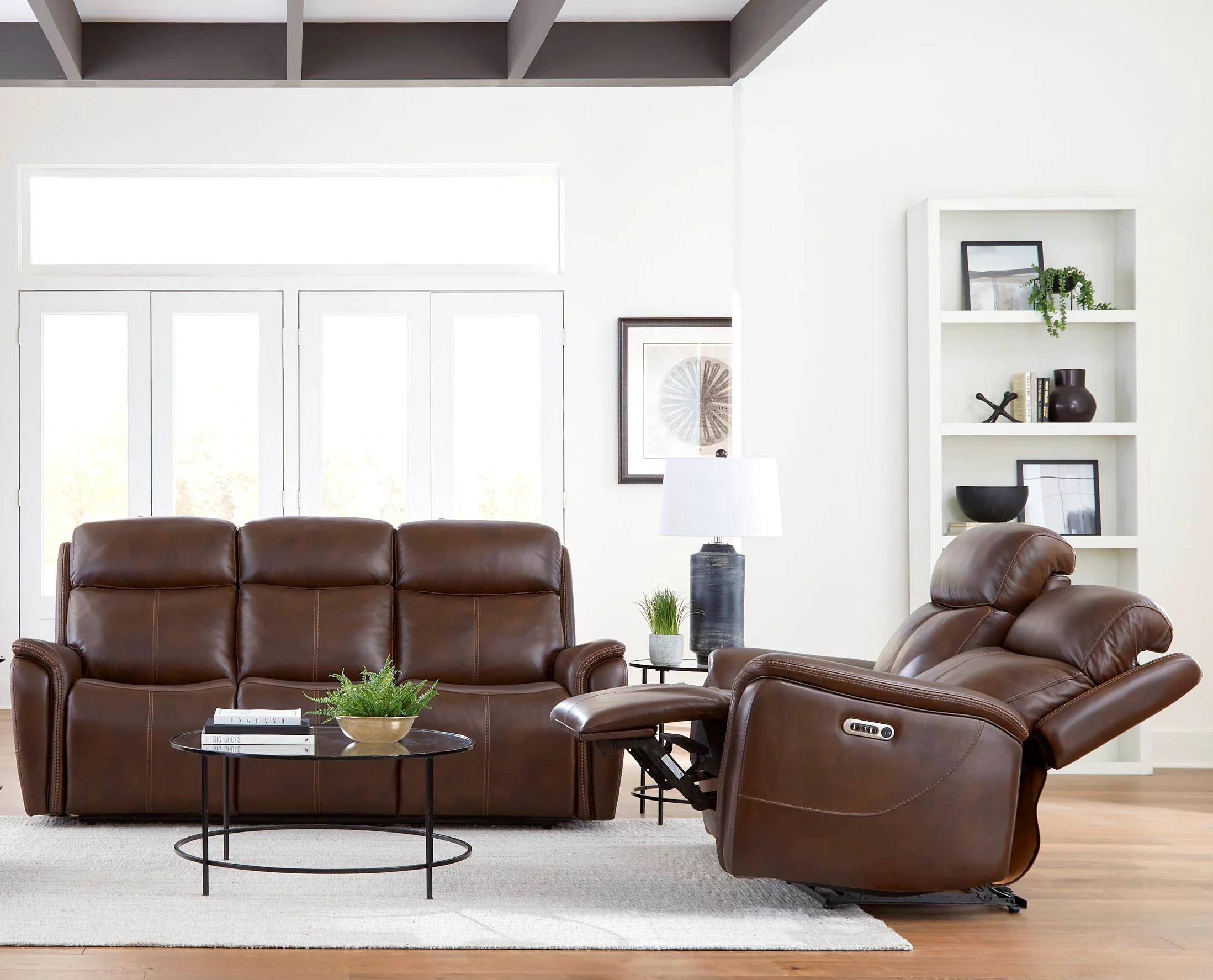 Parker Living Cascade - Auburn Power Reclining Sofa and Loveseat - Image 4