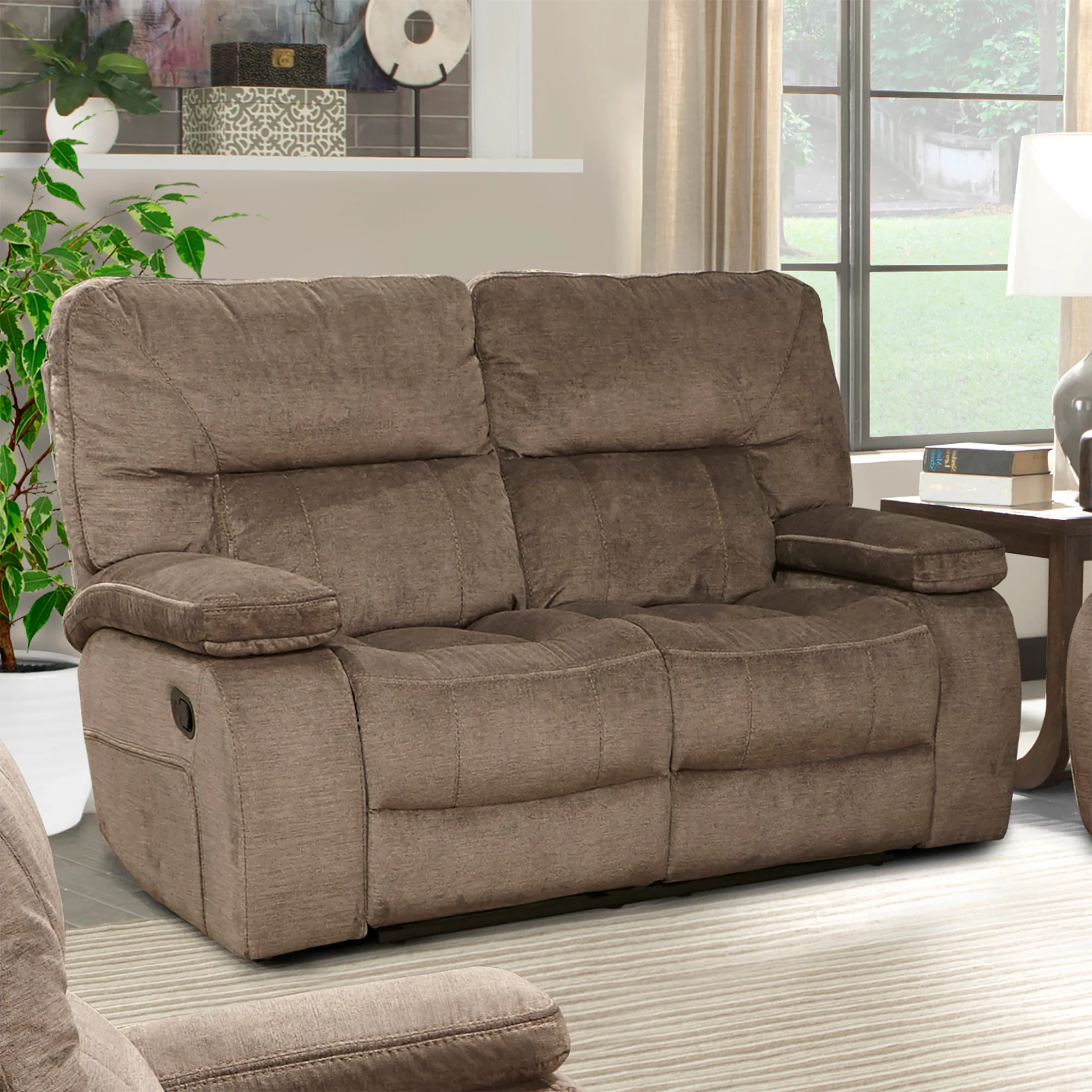 Parker Living Chapman - Kona Manual Reclining Sofa Loveseat and Recliner - MCHA-321-KON - Image 8