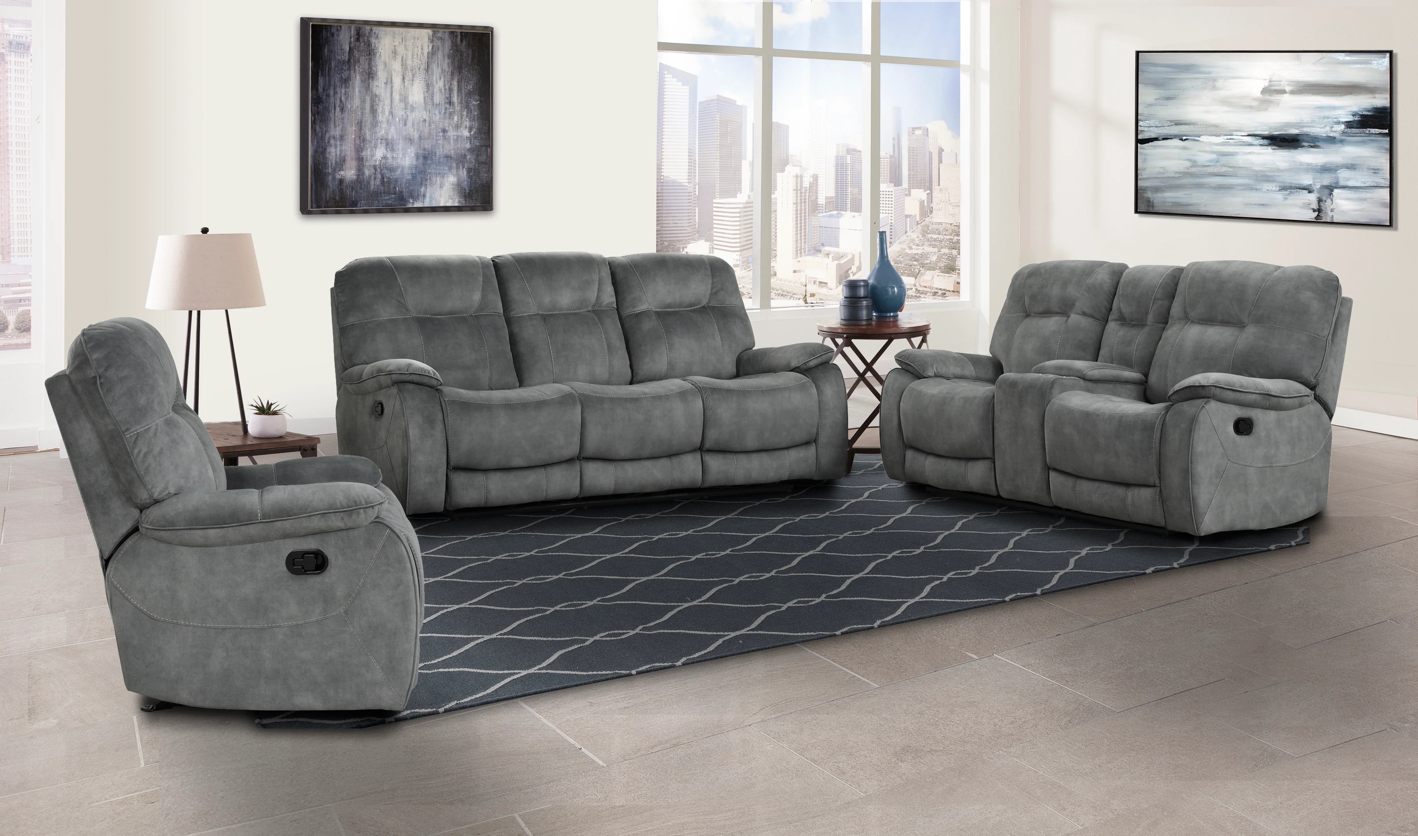 Parker Living Cooper - Shadow Grey Glider Recliner - Image 2