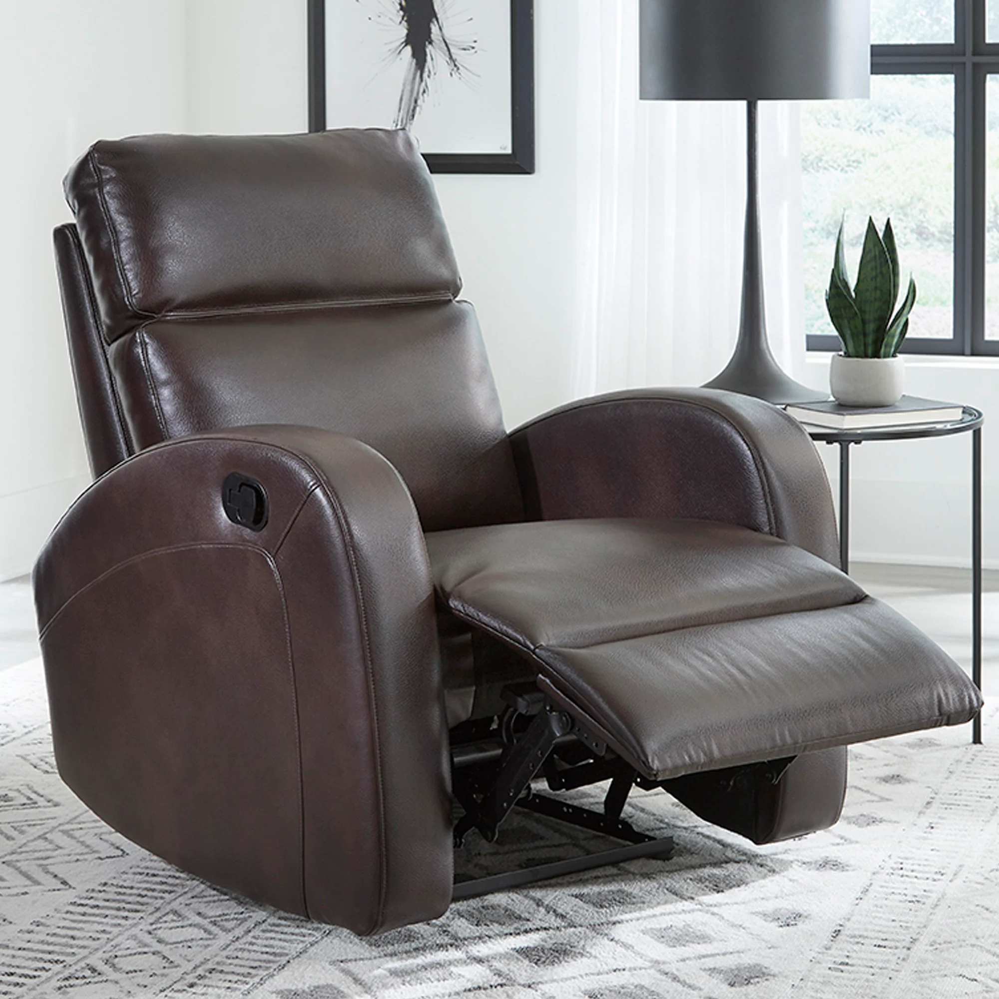Parker Living Devin - Pebble Brown Manual Recliner - Image 3