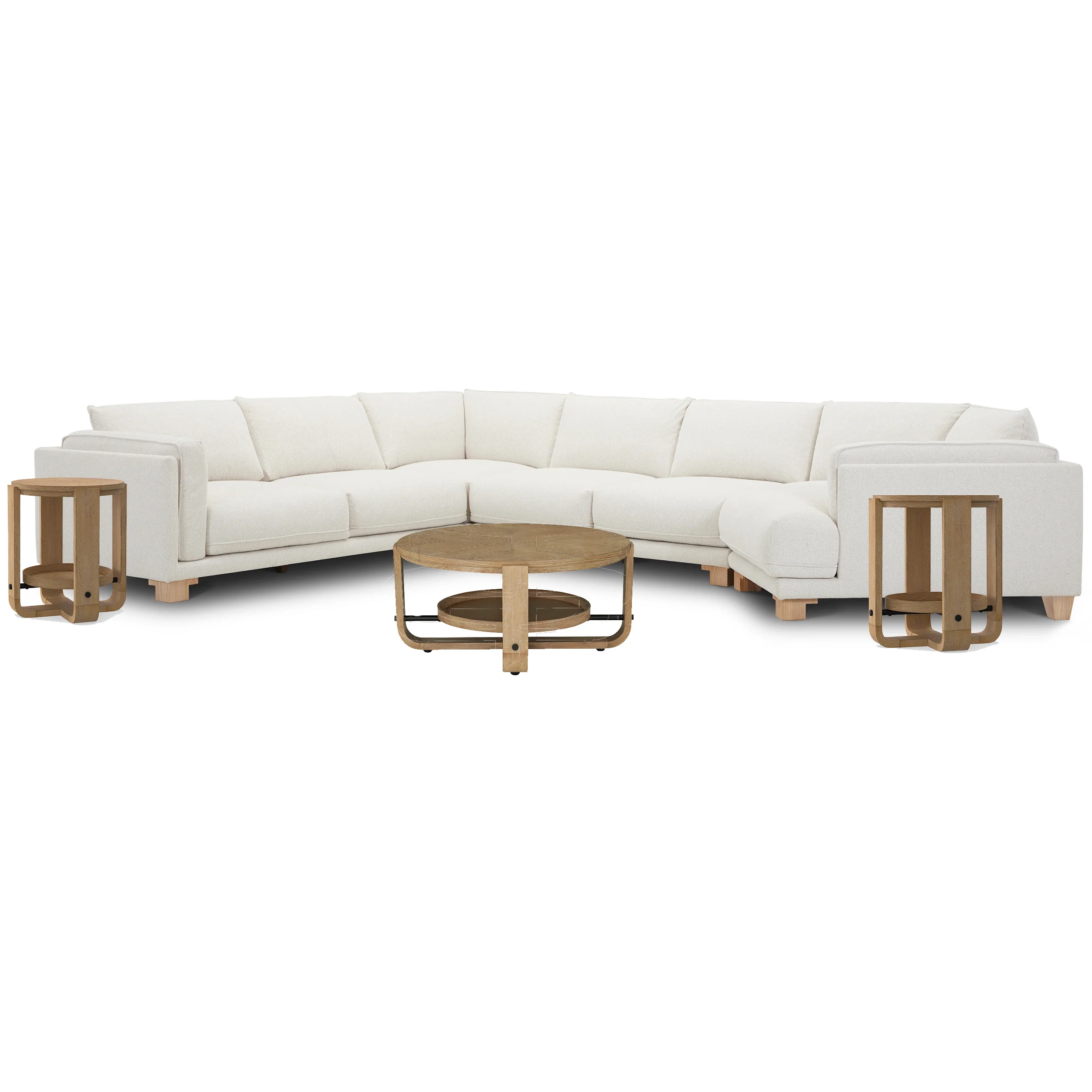 Parker Living Escape - Mirage Mist 4 Piece Modular Sectional - SESC-PACK4A-MRMS-01-02 - Image 2
