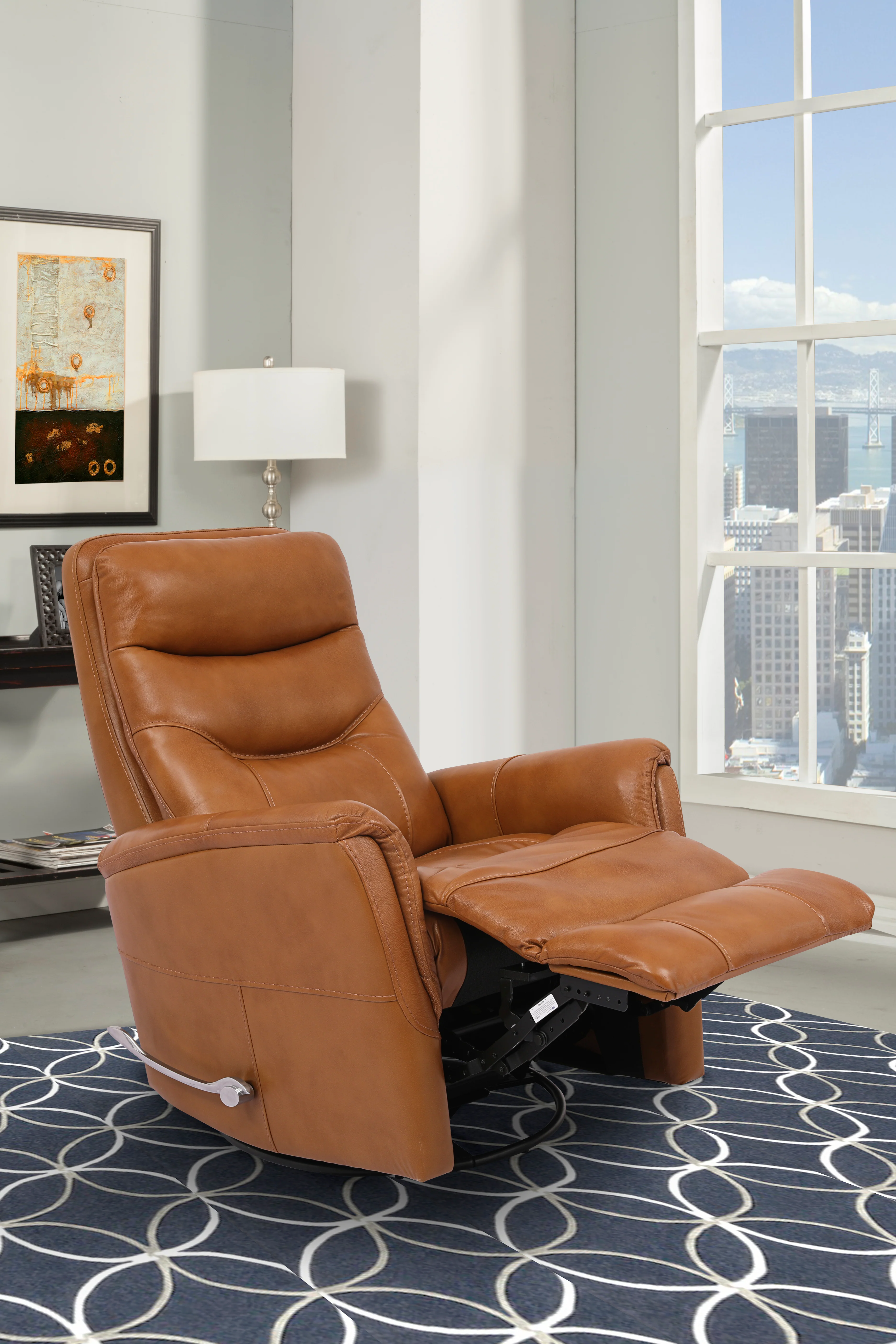 Parker Living Gemini - Butterscotch Swivel Glider Recliner - Image 5