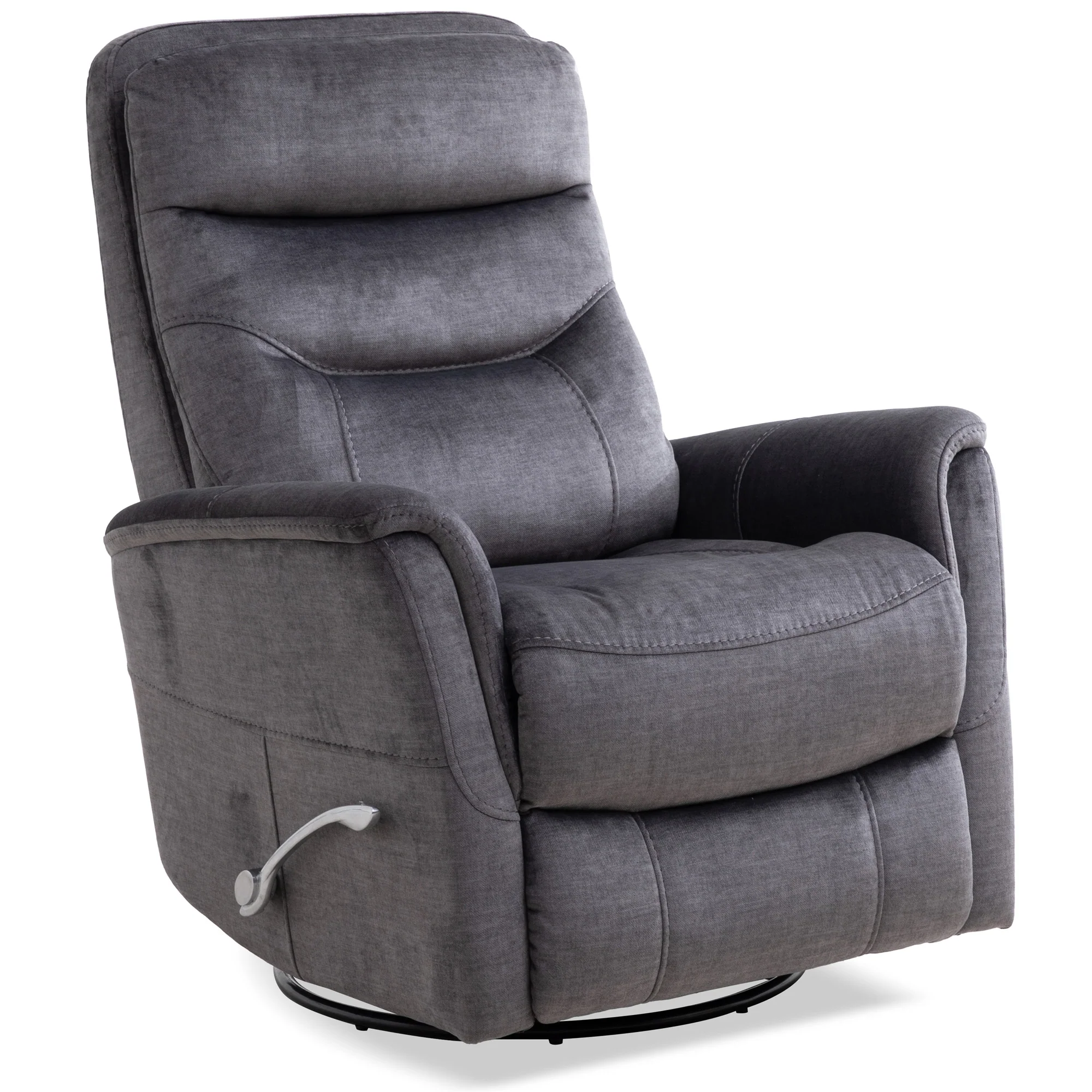 Parker Living Gemini - Capri Charcoal Swivel Glider Recliner - Image 2