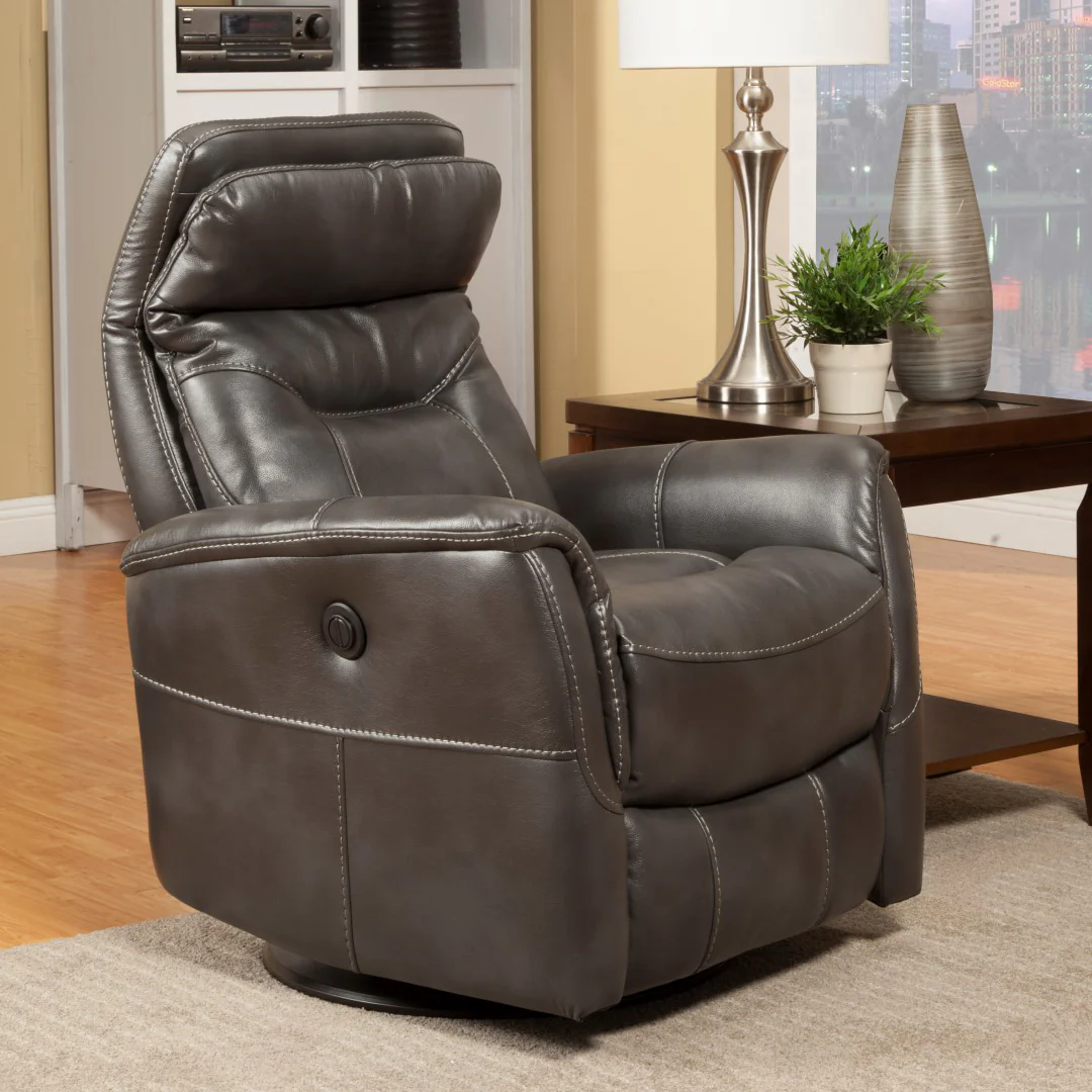 Parker Living Gemini - Flint Power Swivel Glider Recliner - Image 6