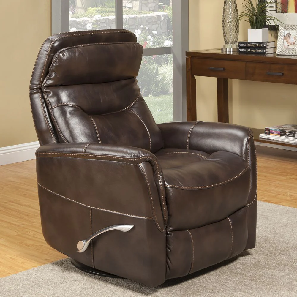 Parker Living Gemini - Truffle Swivel Glider Recliner Two Pack - Image 3