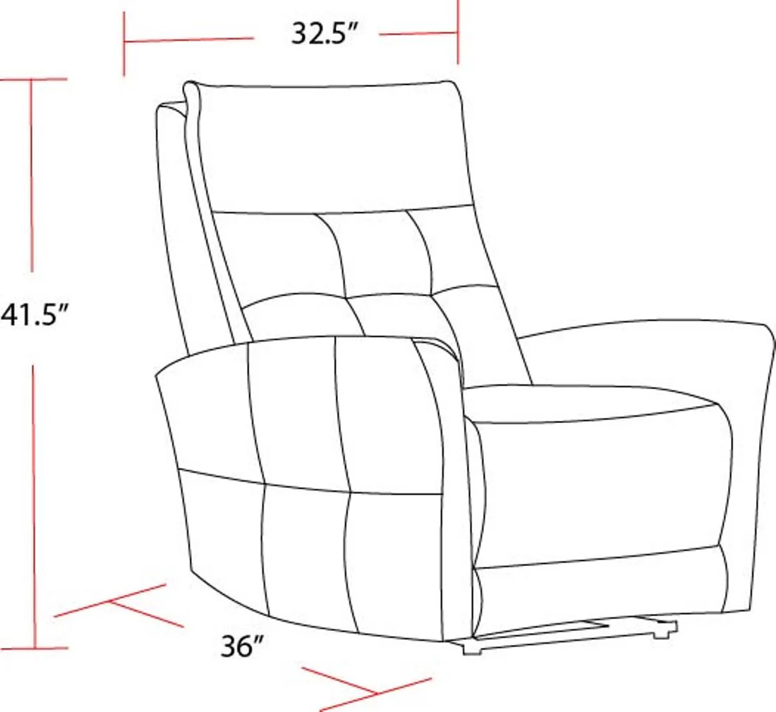 Parker Living Gershwin - Lucca Butterscotch Zero Gravity Power Recliner - Image 4
