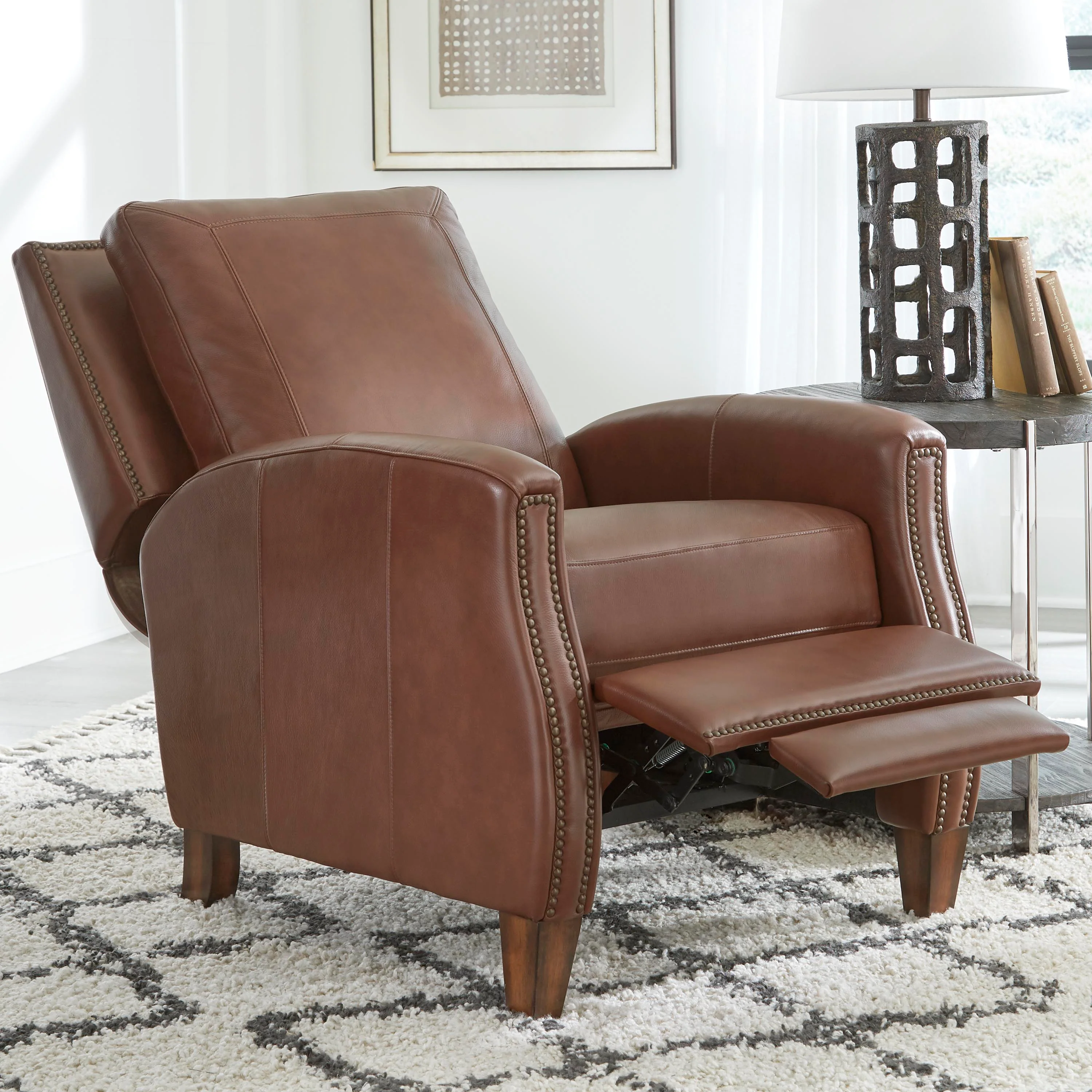 Parker Living Hunter - Chestnut Charm Power High Leg Recliner P2 - Power by FreeMotion - Image 3