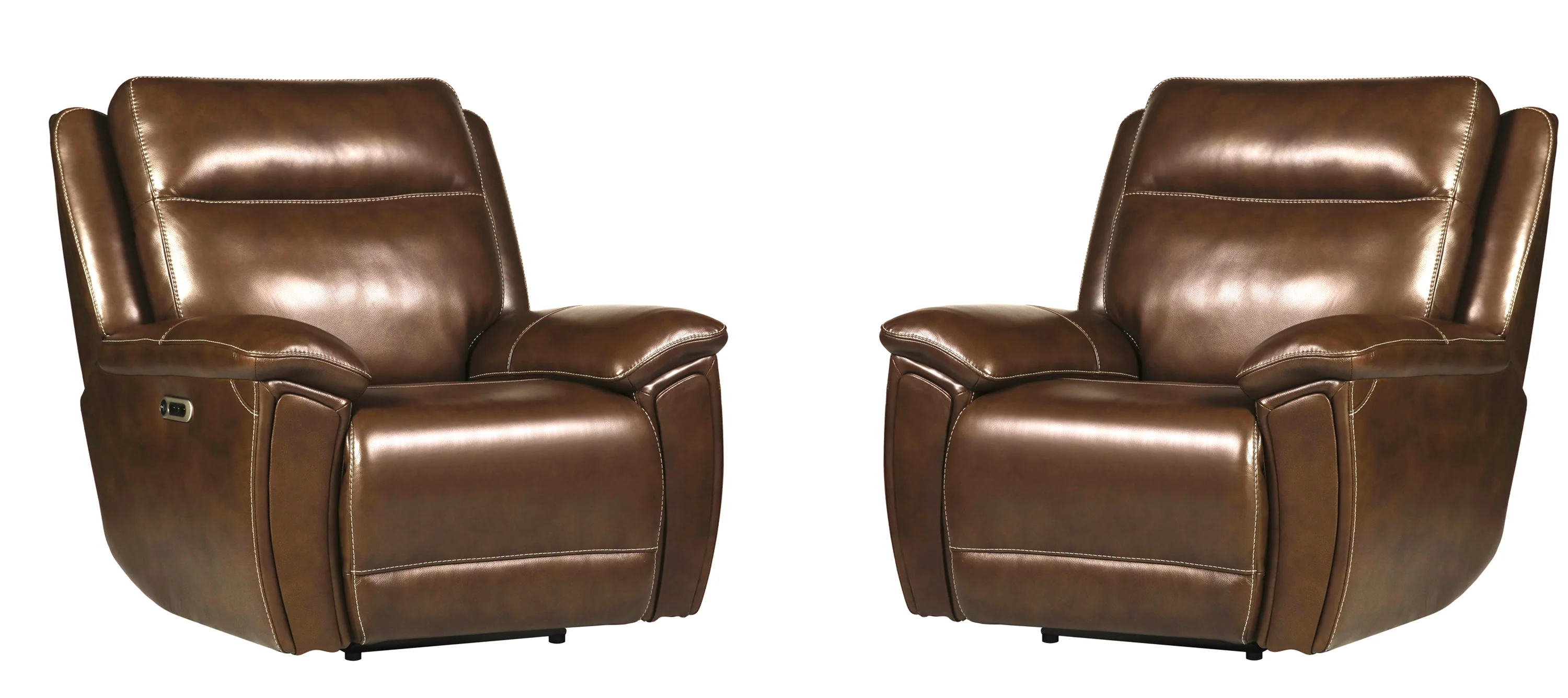 Parker Living Jameson - Hickory Power Zero Gravity Recliner Two Pack - Image 2