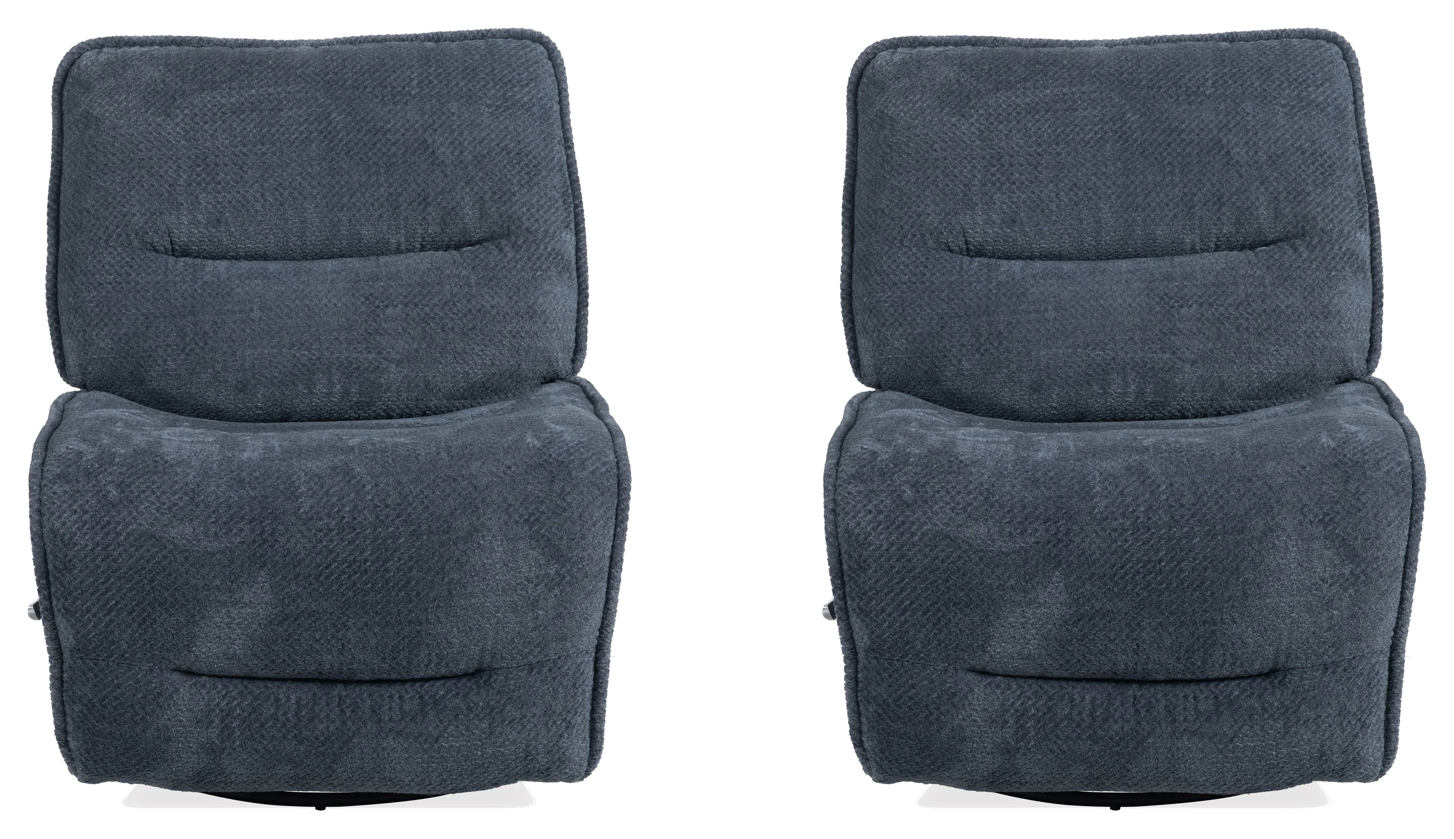 Parker Living Leo - Midnight Blue Armless Recliner Two Pack - Image 2