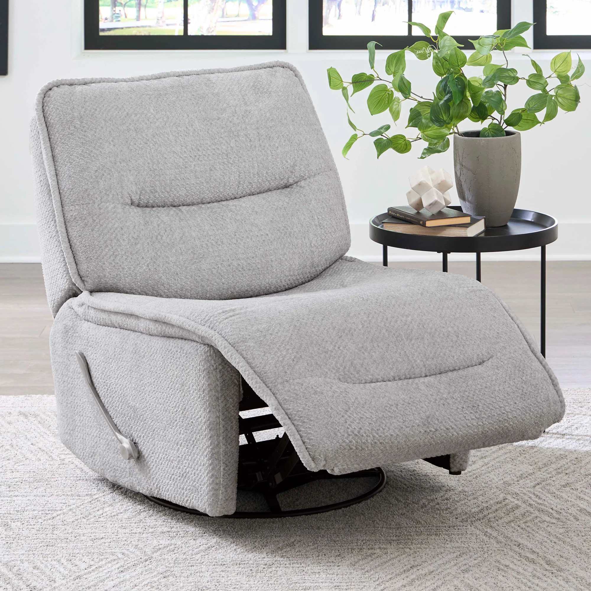 Parker Living Leo - Silver Fox Armless Recliner Two Pack - Image 3