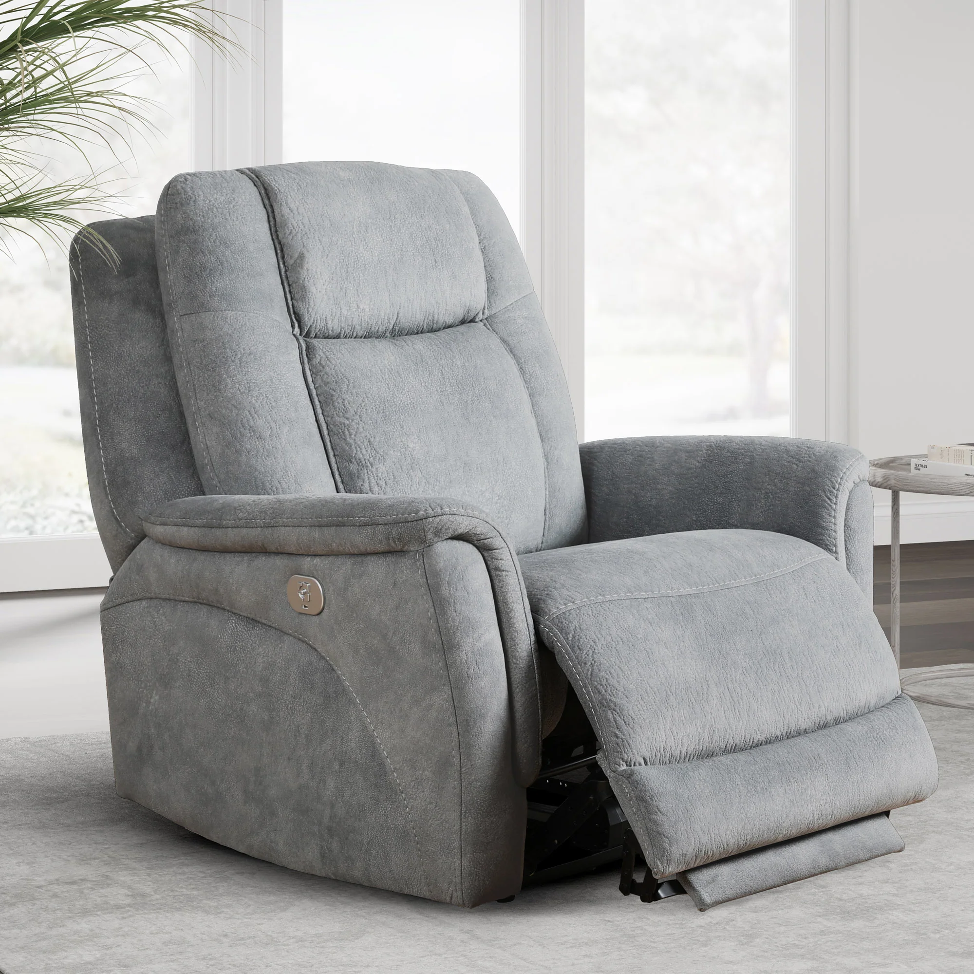 Parker Living Linus - Hudson Grey Power Reclining Sofa and Recliner - Image 6